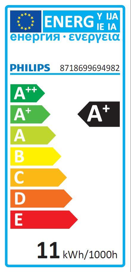 Set da 4 lampadine LED75CWSMDISX4P LED, E27 goccia, opaco, 10W = 1055 LM (equiv 75 W) classe energetica A, 200°, PHILIPS - 10