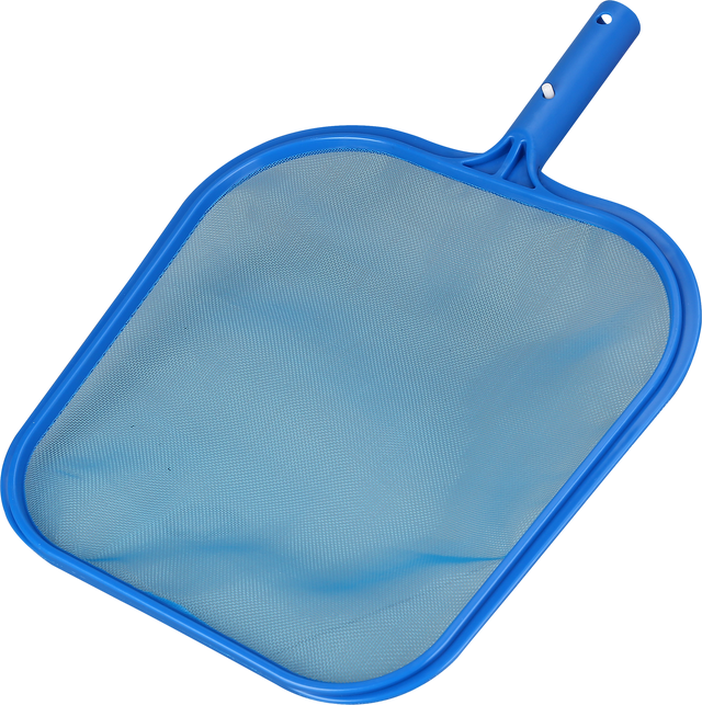 Retino per la pulizia della superficie della piscina, blu