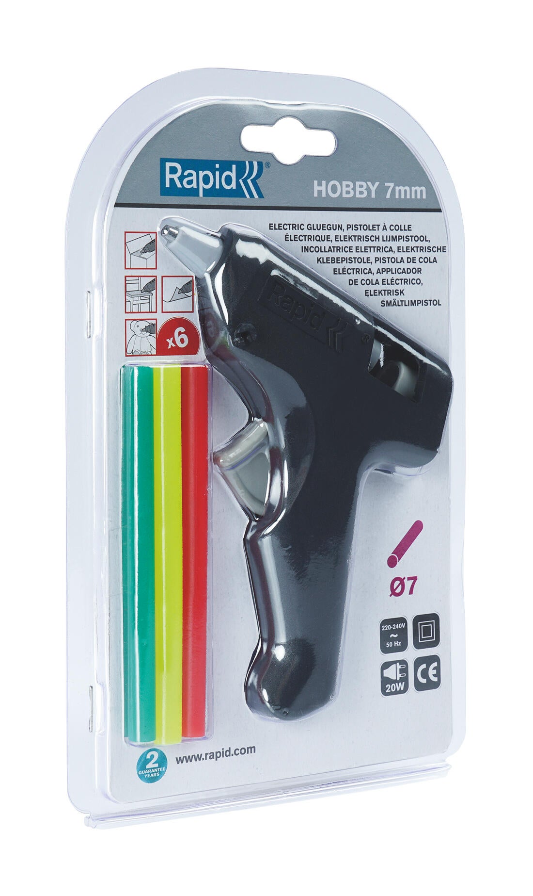 Pistolet klejowy 7-8 mm HOBBY Rapid - 2