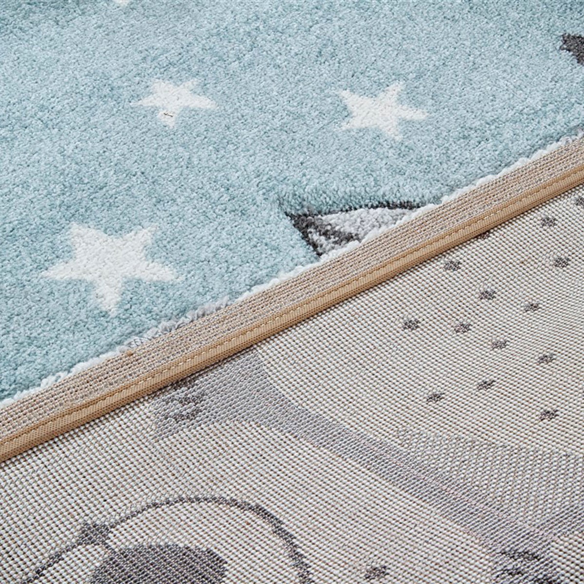 Tappeto KIDS NORDIC 3 in polipropilene, L 150 x L 100 cm, multicolore - 16