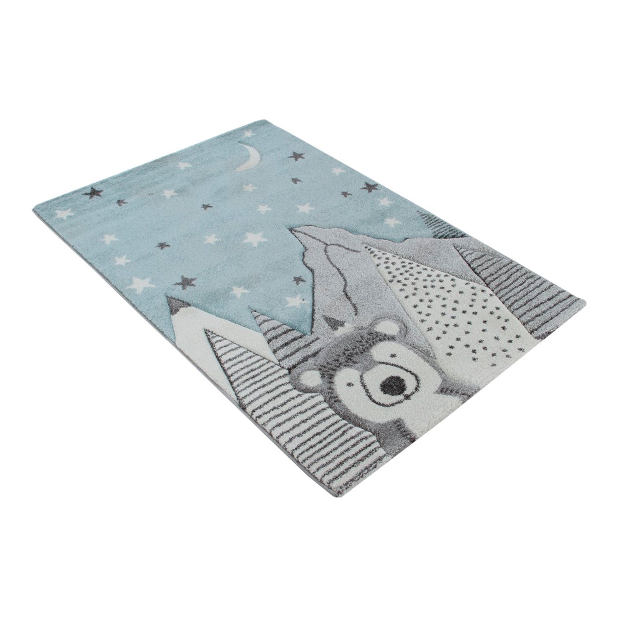 Tappeto KIDS NORDIC 3 in polipropilene, L 150 x L 100 cm, multicolore - 10