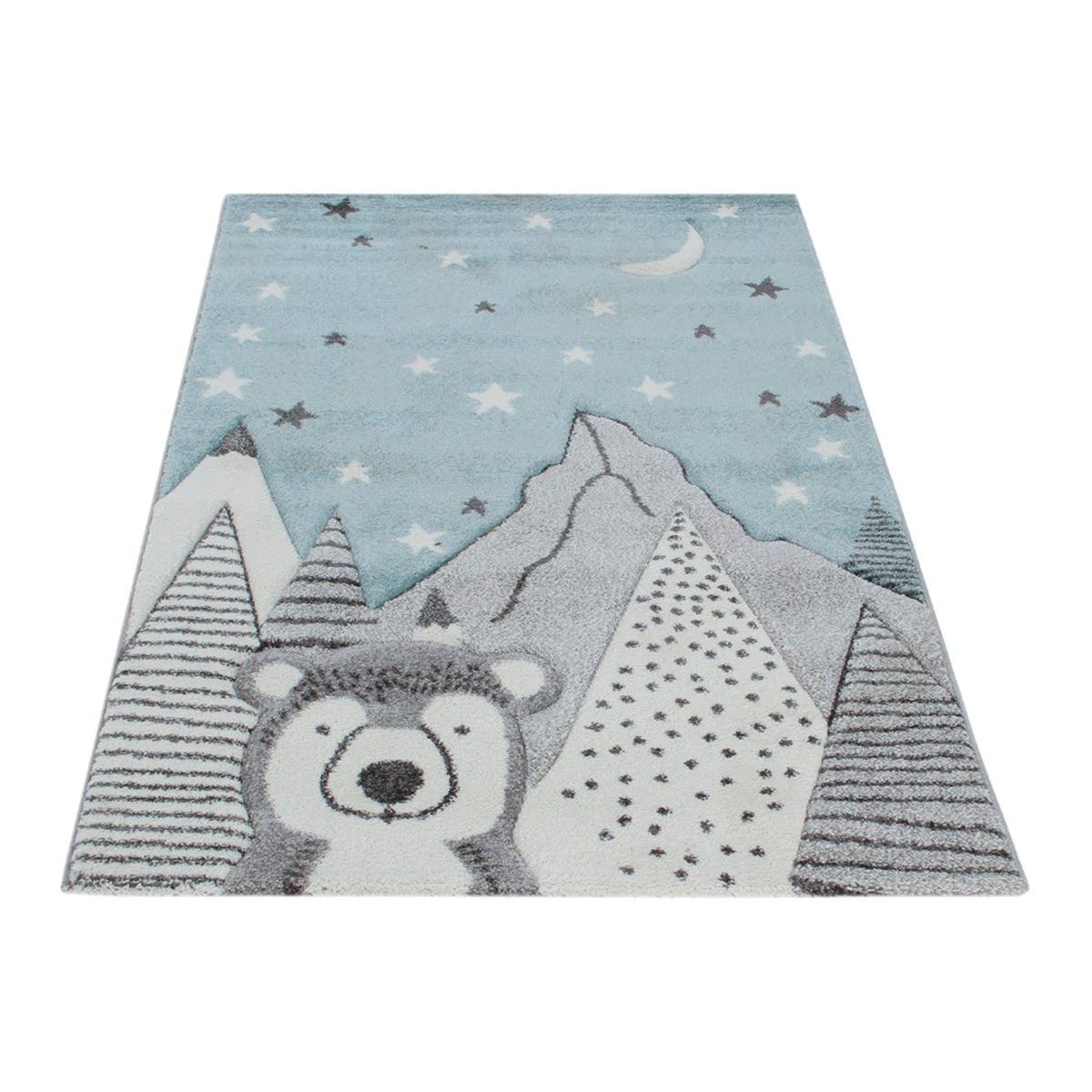 Tappeto KIDS NORDIC 3 in polipropilene, L 150 x L 100 cm, multicolore - 8