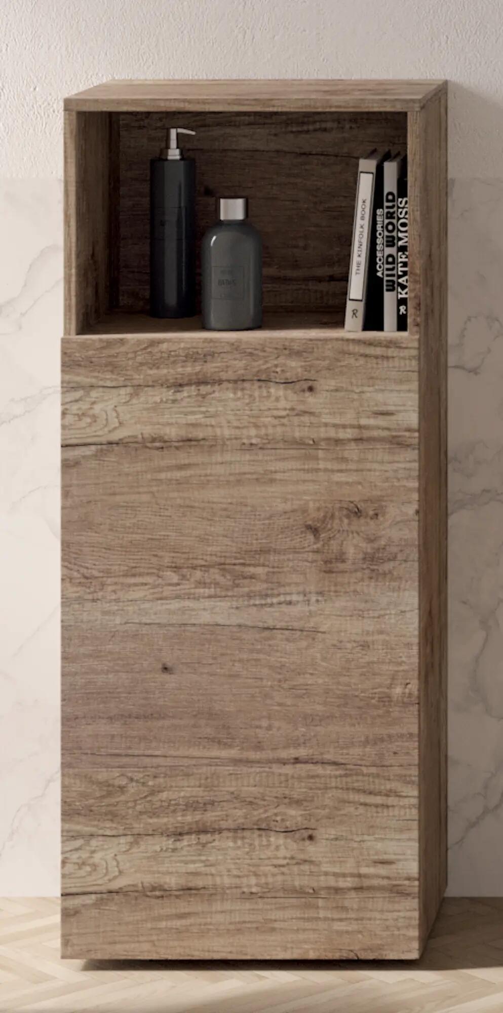 Colonna per mobile bagno Solid 1 anta P 35 x L 50 x H 122 cm sabbia - 3