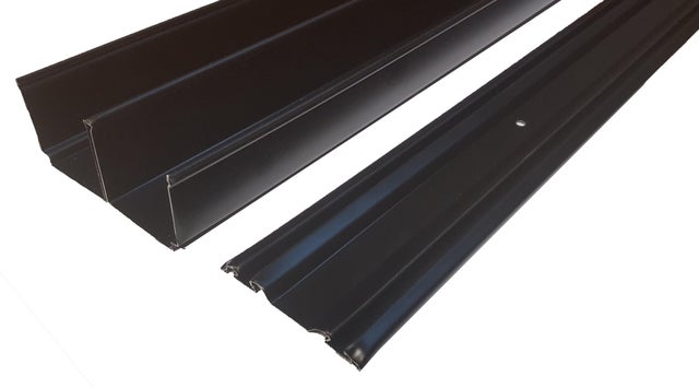 Lot de rails OPTIMUM noir L.300 cm