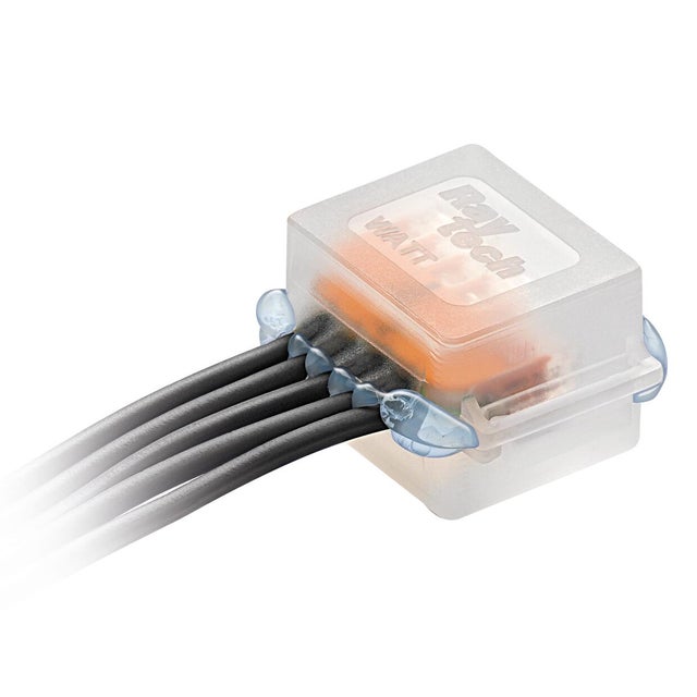 Scatola elettrica impermeabile per esterni IP65, 2 moduli, superficie in plastica ABS, scatola