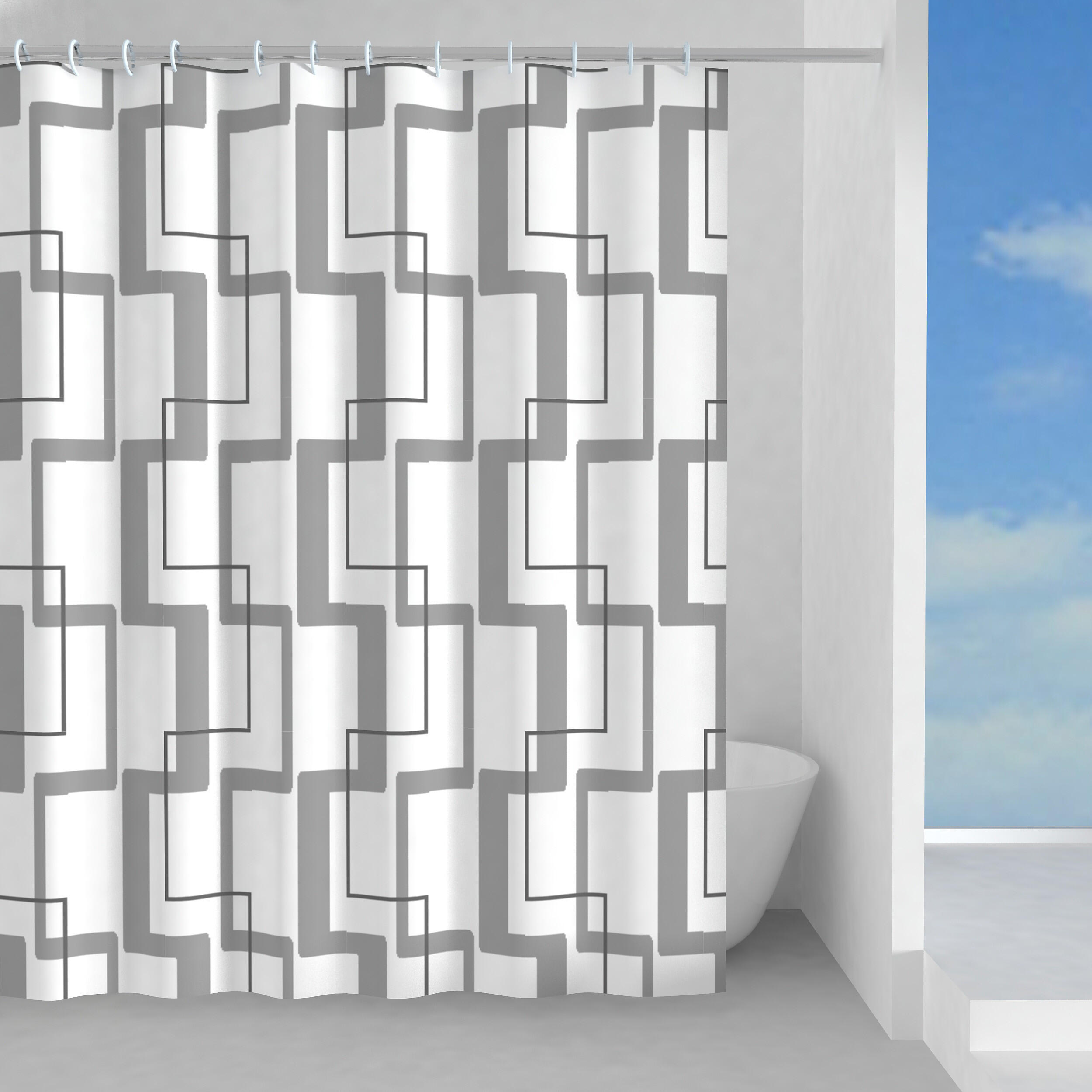 Bonhause Tenda Doccia Babù Foglie Verdi Pianta 180 X 180 C Tende Per