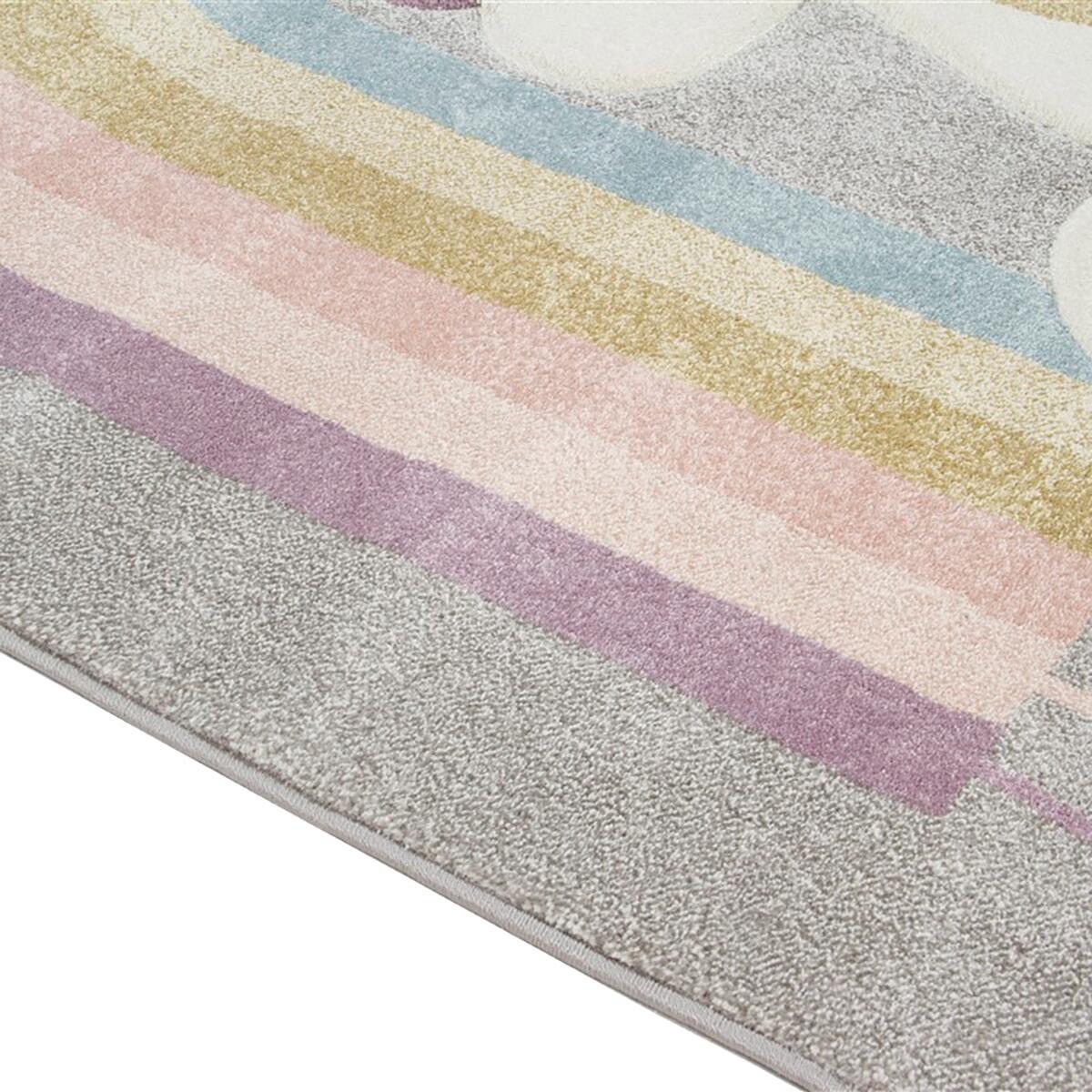 Tappeto UNICORNO in polipropilene, L 150 x L 100 cm, multicolore - 18