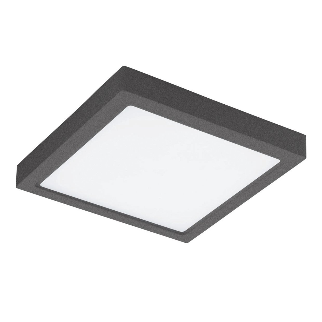Plafoniera LED Argolis nero IP54 bianco caldo EGLO - 5