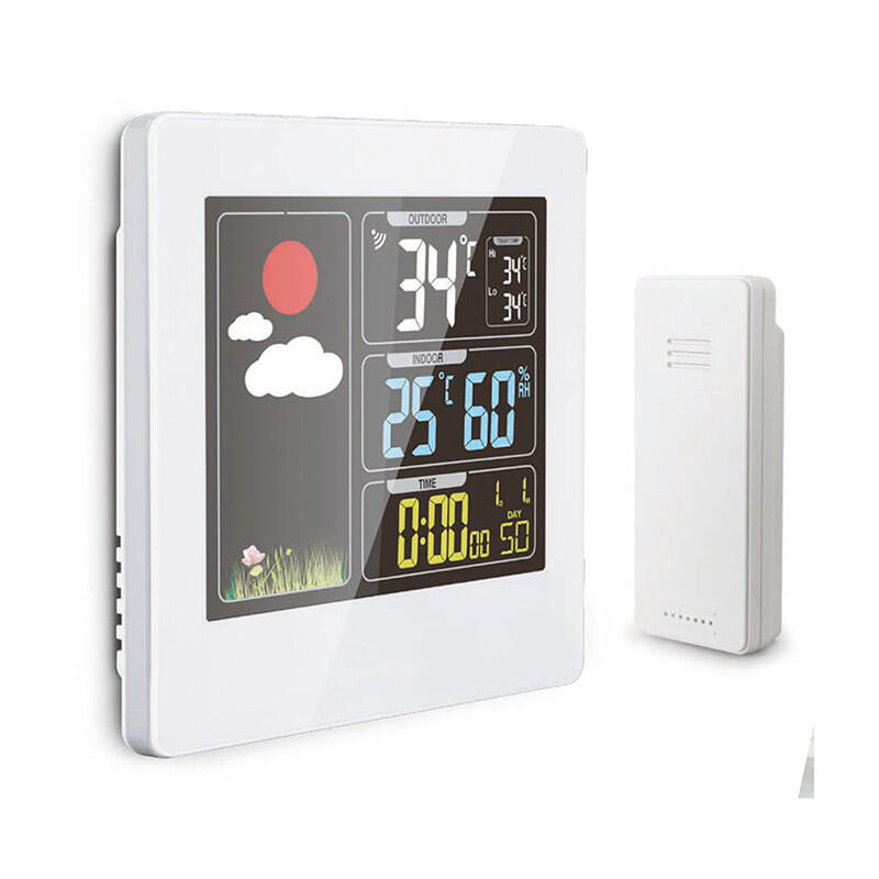 Station météo couleur avec sonde int/ ext sans fil