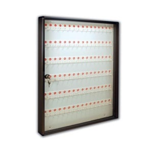 Portachiavi da parete, portachiavi marrone con 5 ganci decorativi da parete per porta, ingresso, corridoio, 33,5*15*7,5 cm | Leroy Merlin