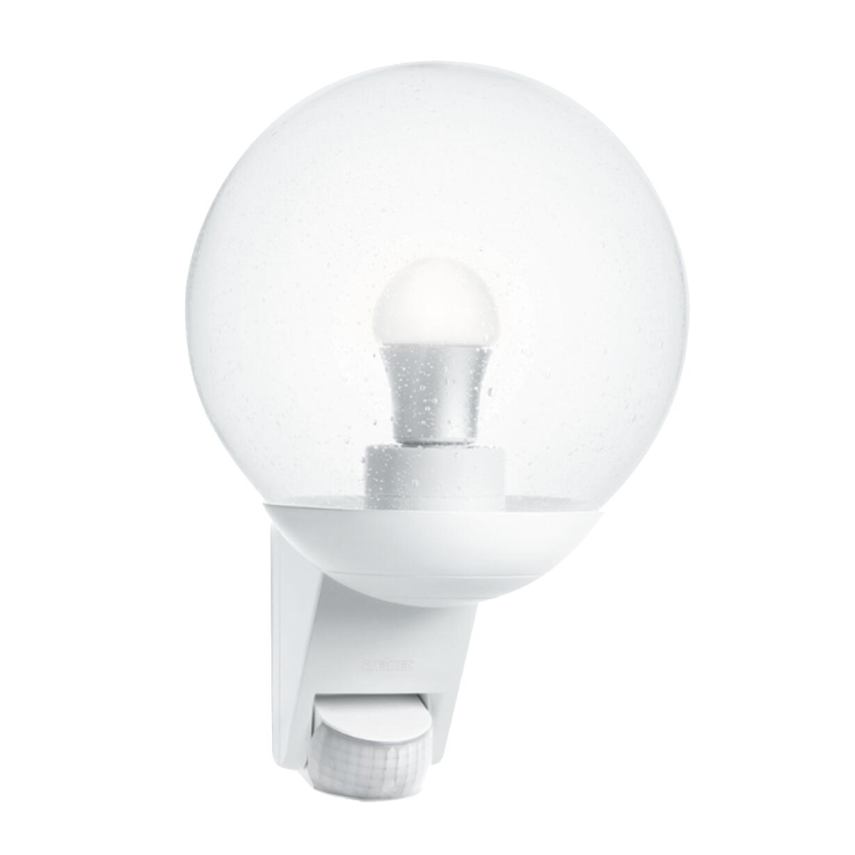 Applique classico da esterno L 585S bianco con sensore di movimento IP44 E27 STEINEL - 10