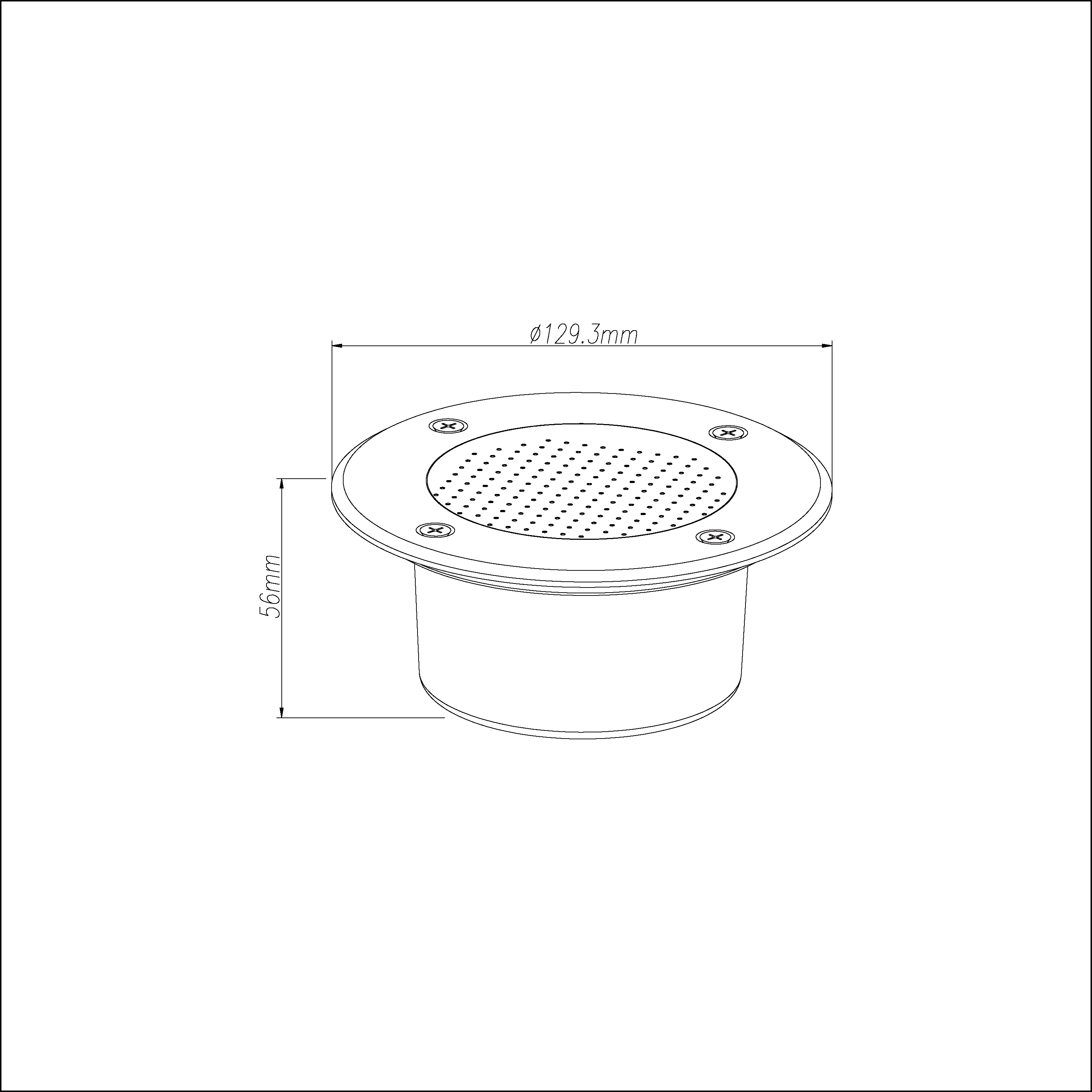 Faretto a incasso esterno solare Demba luce bianco freddo diam.13cm 13x5.6cm INSPIRE - 8