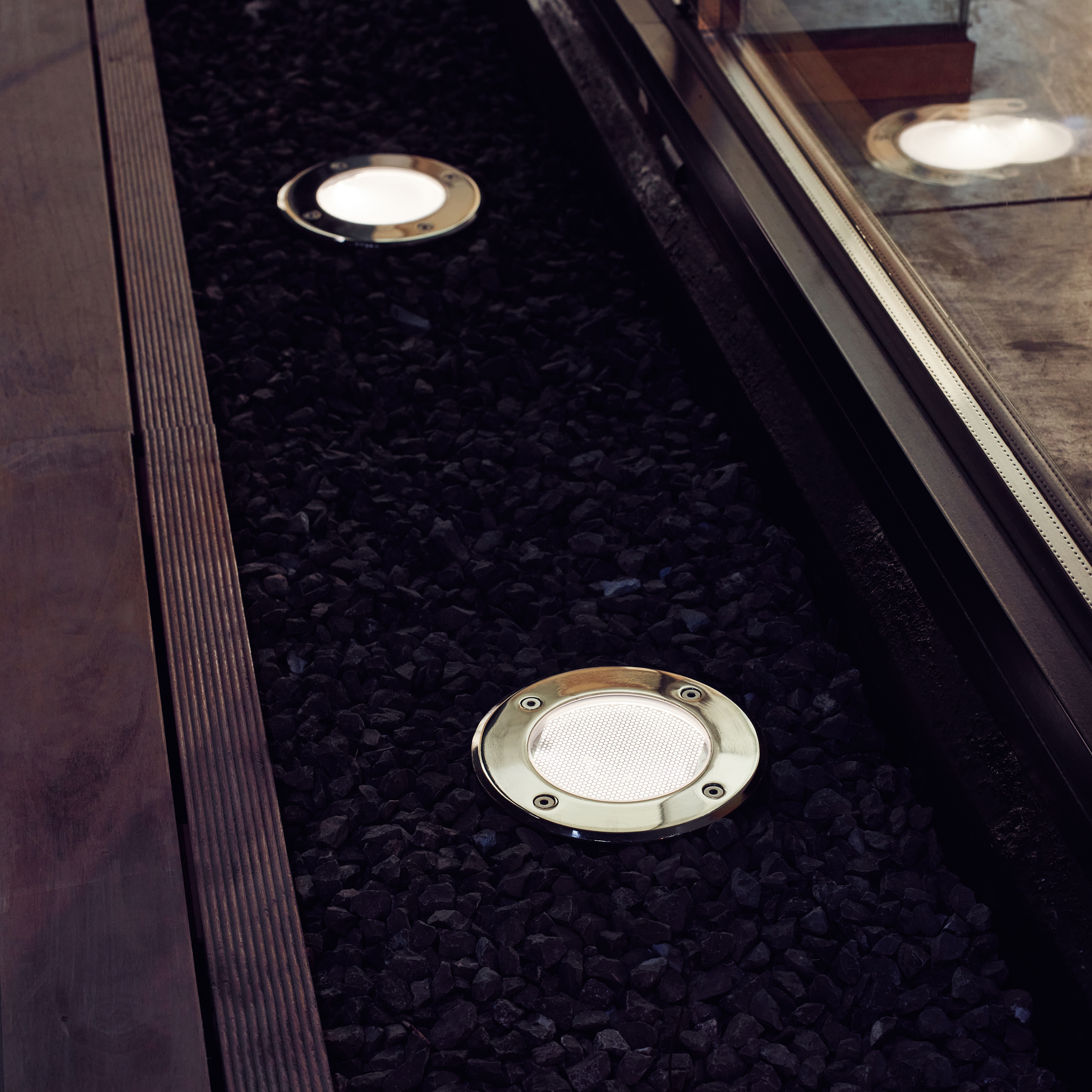 Faretto a incasso esterno solare Demba luce bianco freddo diam.13cm 13x5.6cm INSPIRE - 7