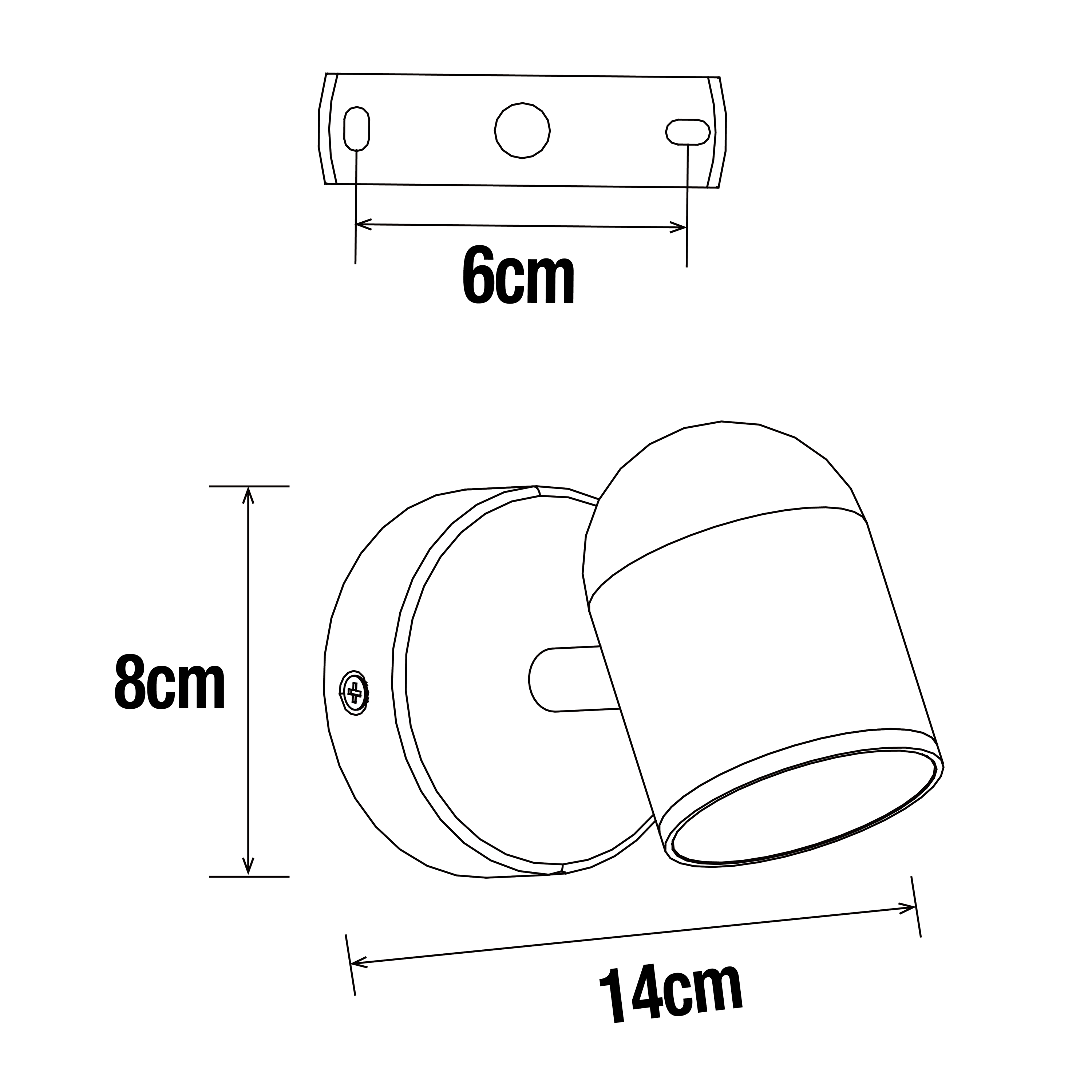 Reflektorek łazienkowy Doli IP44 biały GU10 Inspire - 9