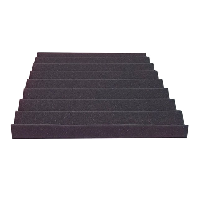 Isolante acustico SOUND ADESIVA nero 0.5 x 0.5 m, Sp 50 mm, 0.25 mq densità 25 kg/m³