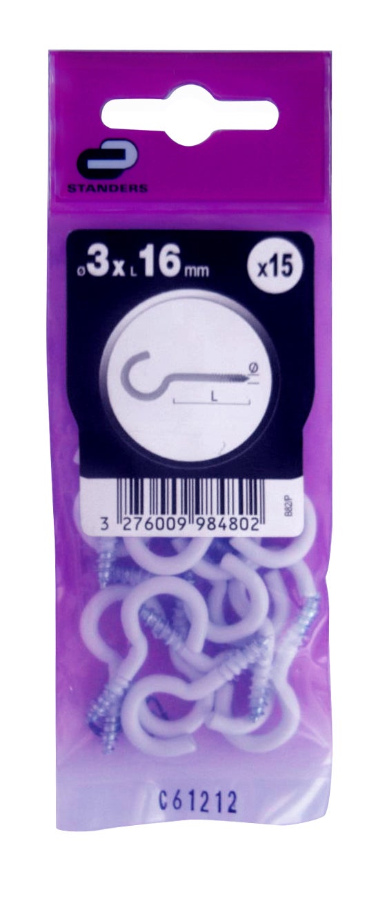 Paquete 15 hembrillas abiertas de epoxi de 3x16 mm - 4