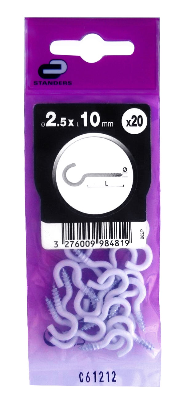 hembrilla abierta de acero de 10 mm de longitud - 6