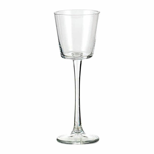 Vaso decorativo vaso in vetro trasparente H 30 cm, Ø 12 cm