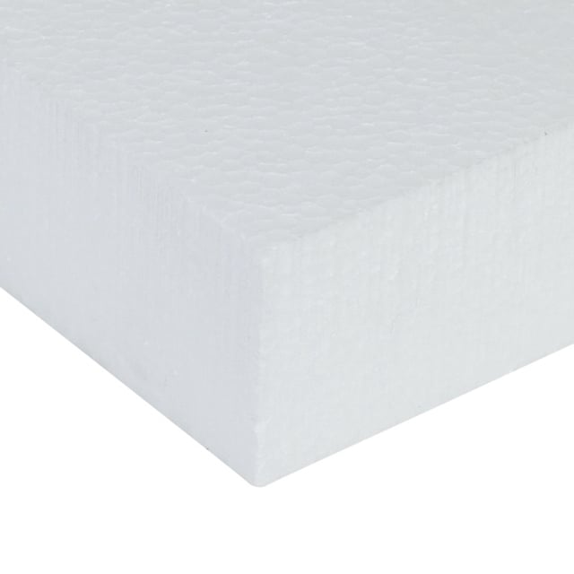 Pannello isolante in polistirene espanso bianco FORTLAN Dibipop 136 L 0.5 x L 1 m