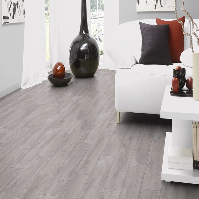 Pavimento laminato passaggio importante Catwalk rovere grigio, 2.124 m²