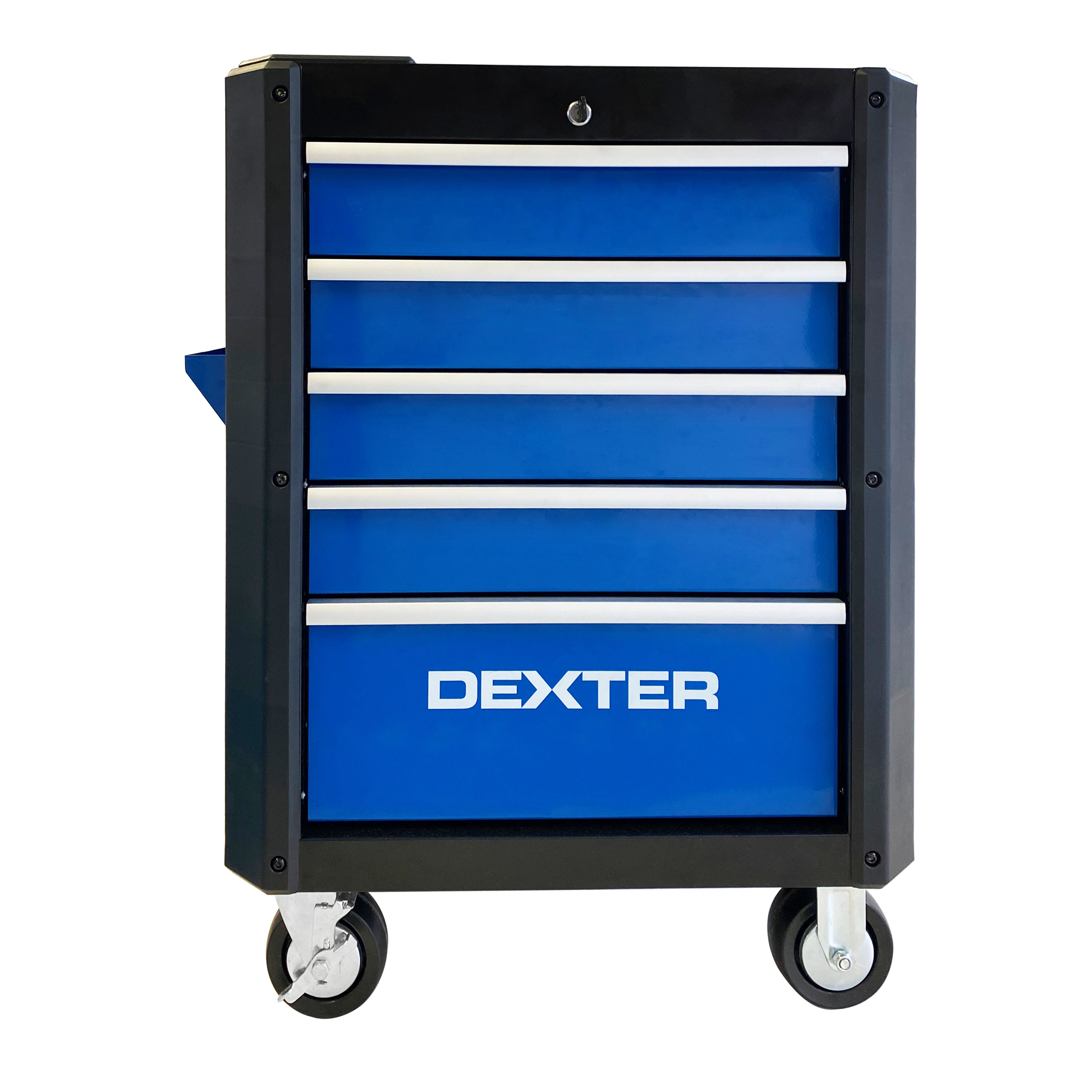 Servante d'atelier 5 tiroirs DEXTER tôle et plastique, L.46 cm - 3