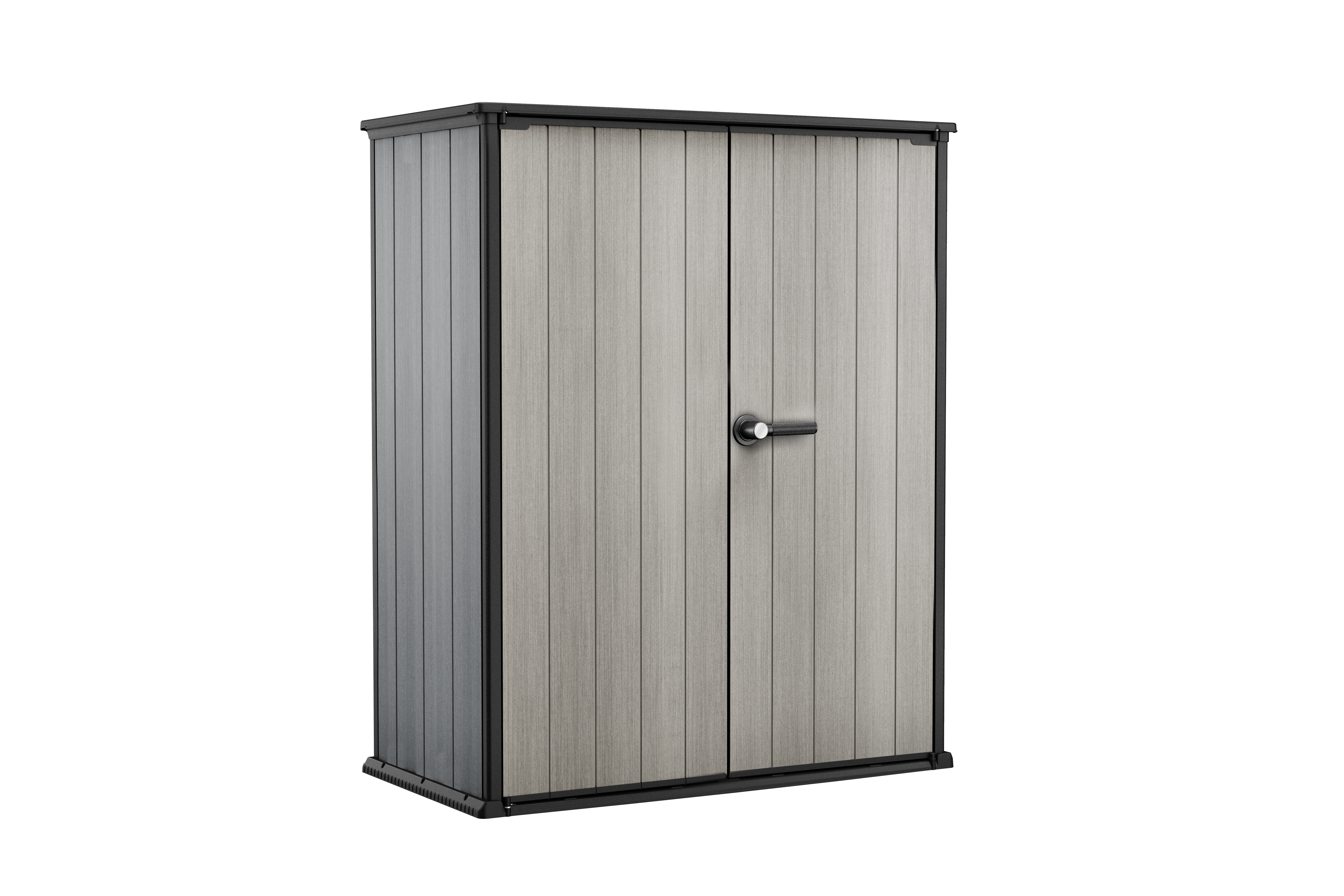 Box portattrezzi in polipropilene KETER HIGH STORE + L 140 x P 73.6 x H 170.4 cm GRIGIO - 12