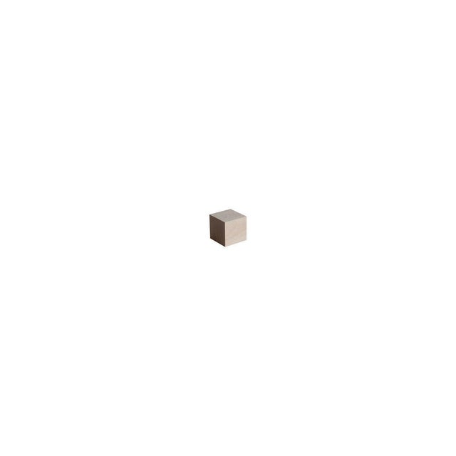 Solido geometrico cubo in faggio grezzo 50 x 50 x 50 mm, 20 pezzi