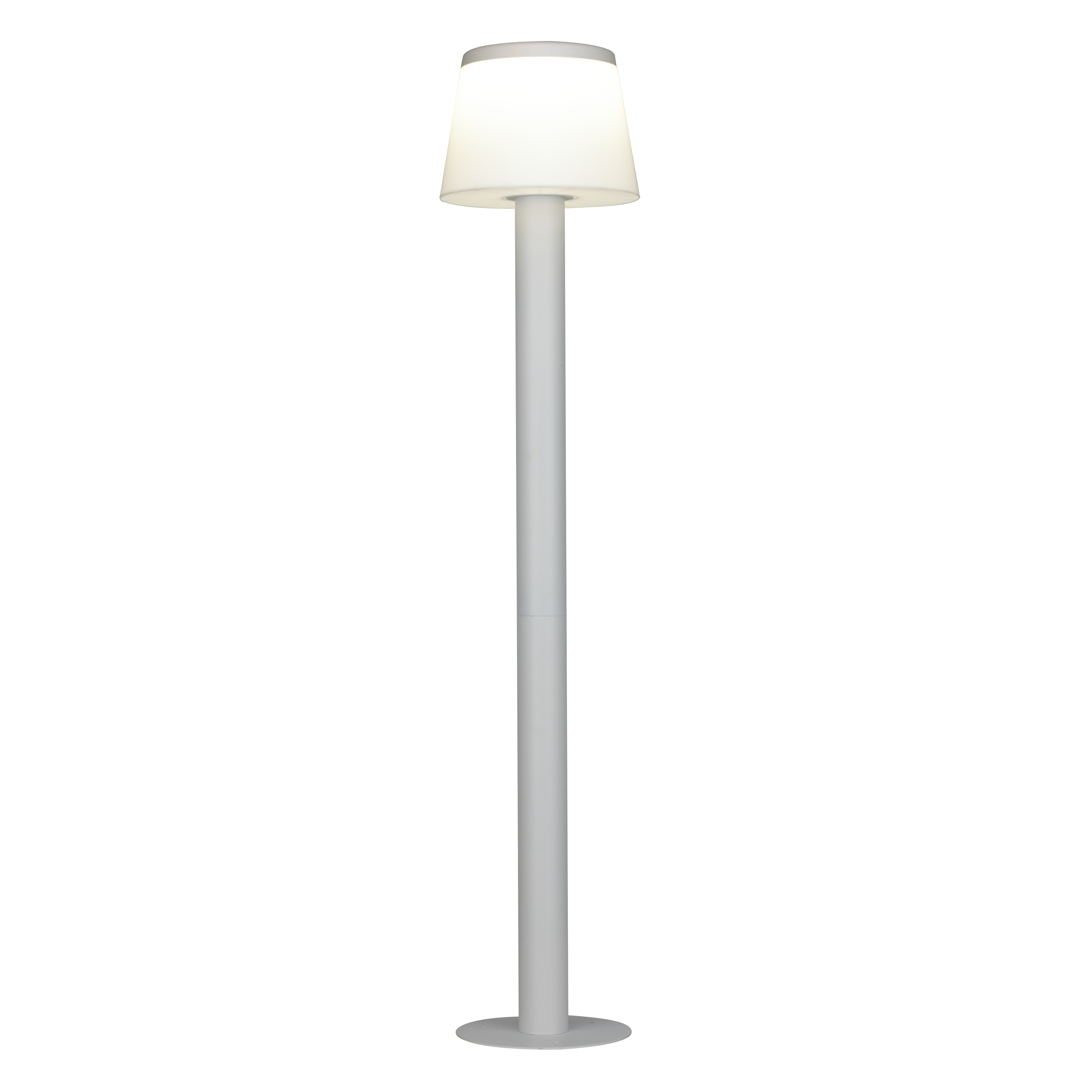 Lampione da giardino, AYOS H 100 cm, bianco, IP44 INSPIRE - 2