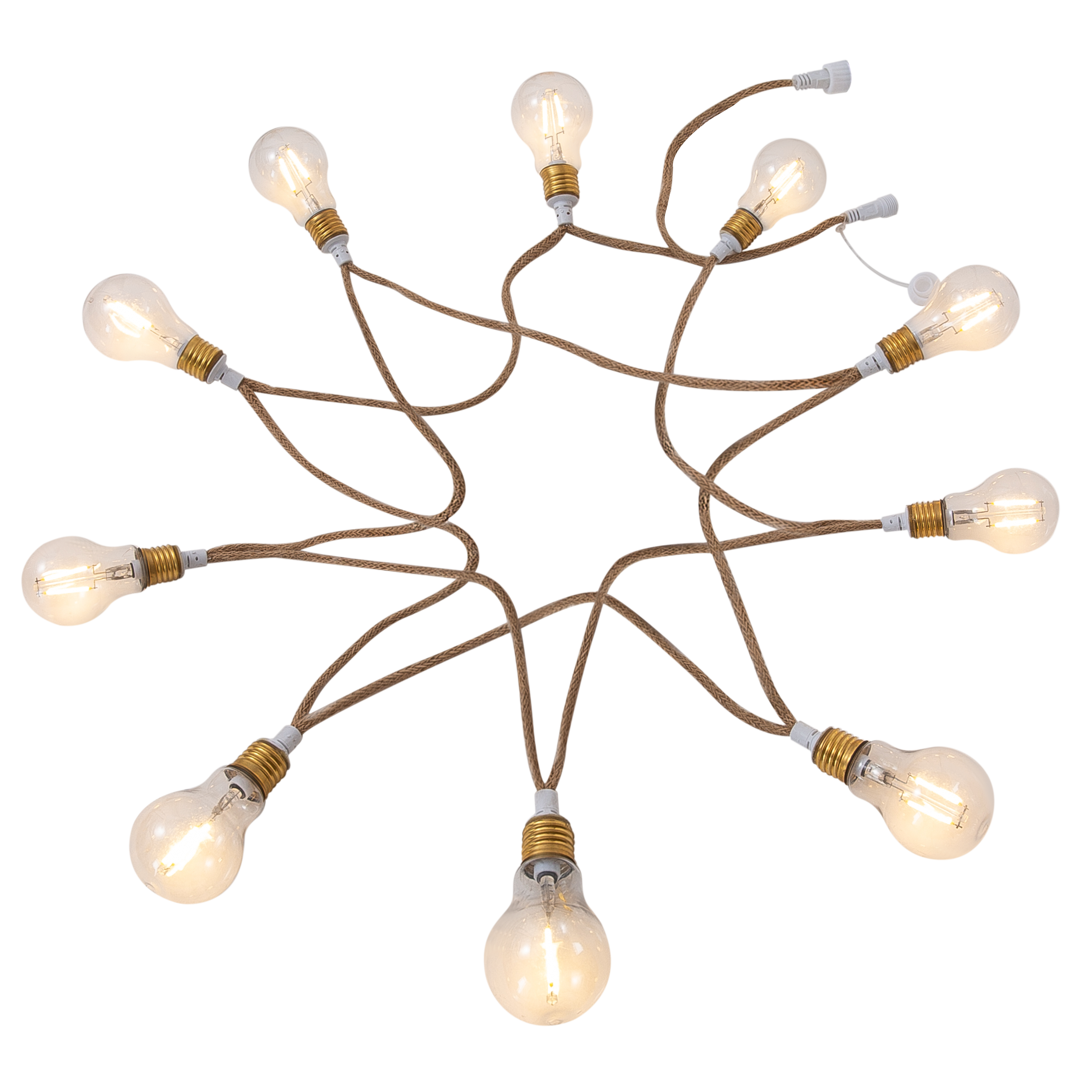 Guirnalda LED INSPIRE Minta cuerda 10 luces regulable 3 intensidades con mando - 2