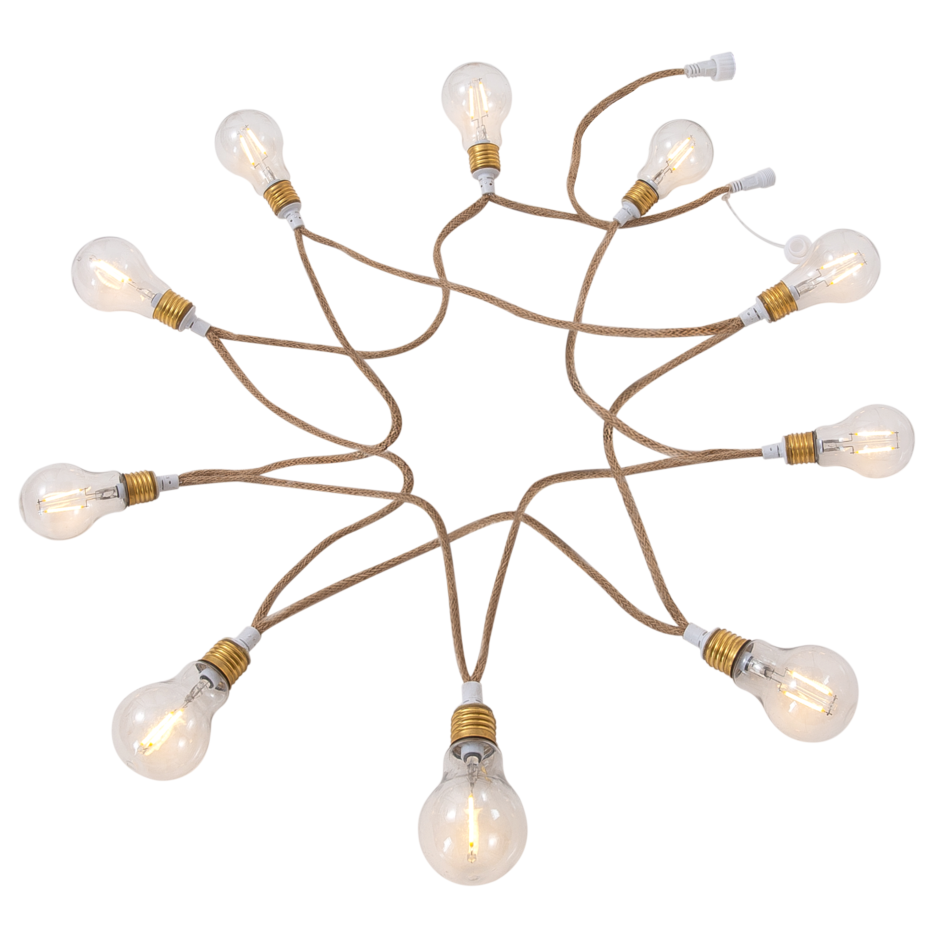 Guirnalda LED INSPIRE Minta cuerda 10 luces regulable 3 intensidades con mando - 7