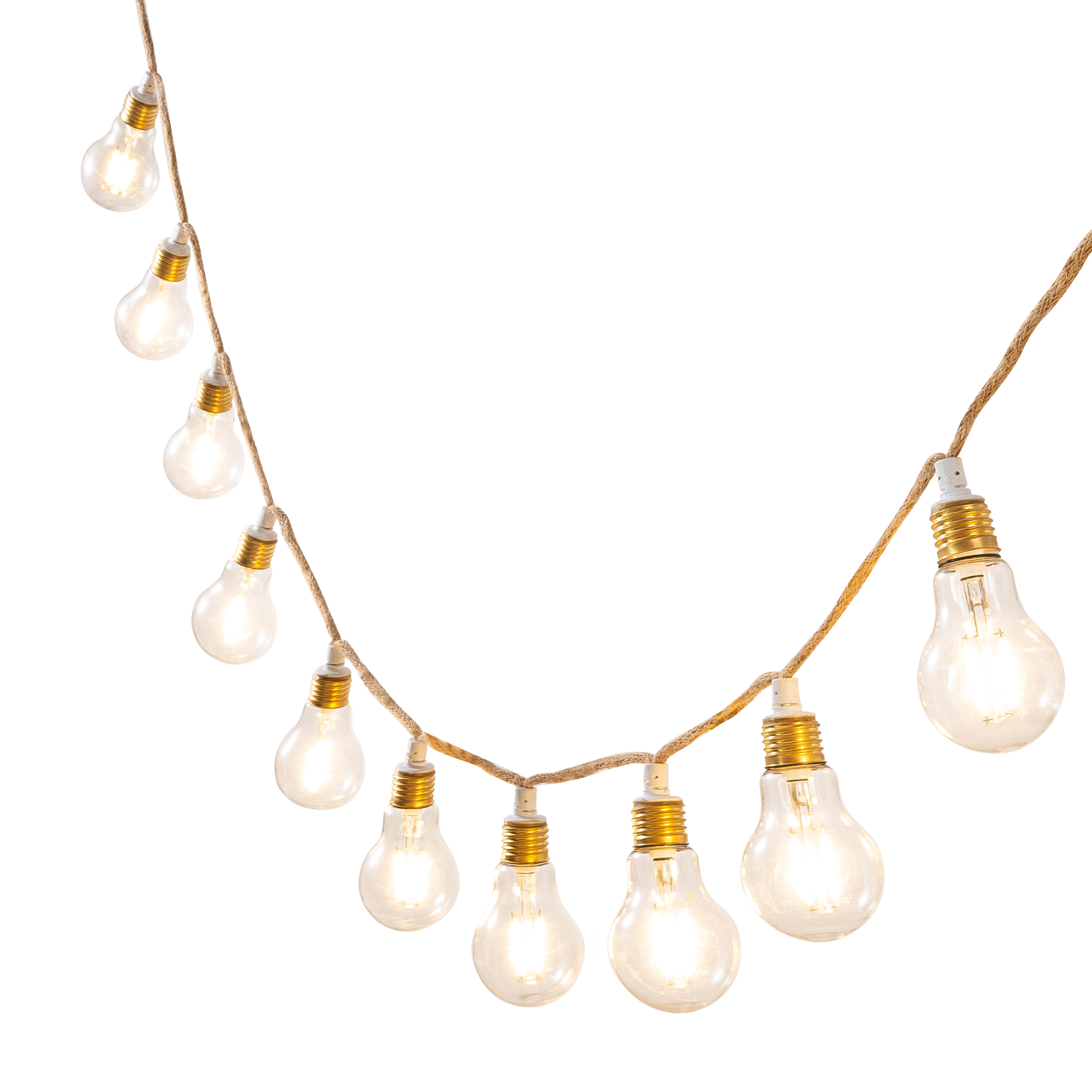 Guirlande extérieure 10ampoules LED blanc chaud intensité variable Minta INSPIRE - 11