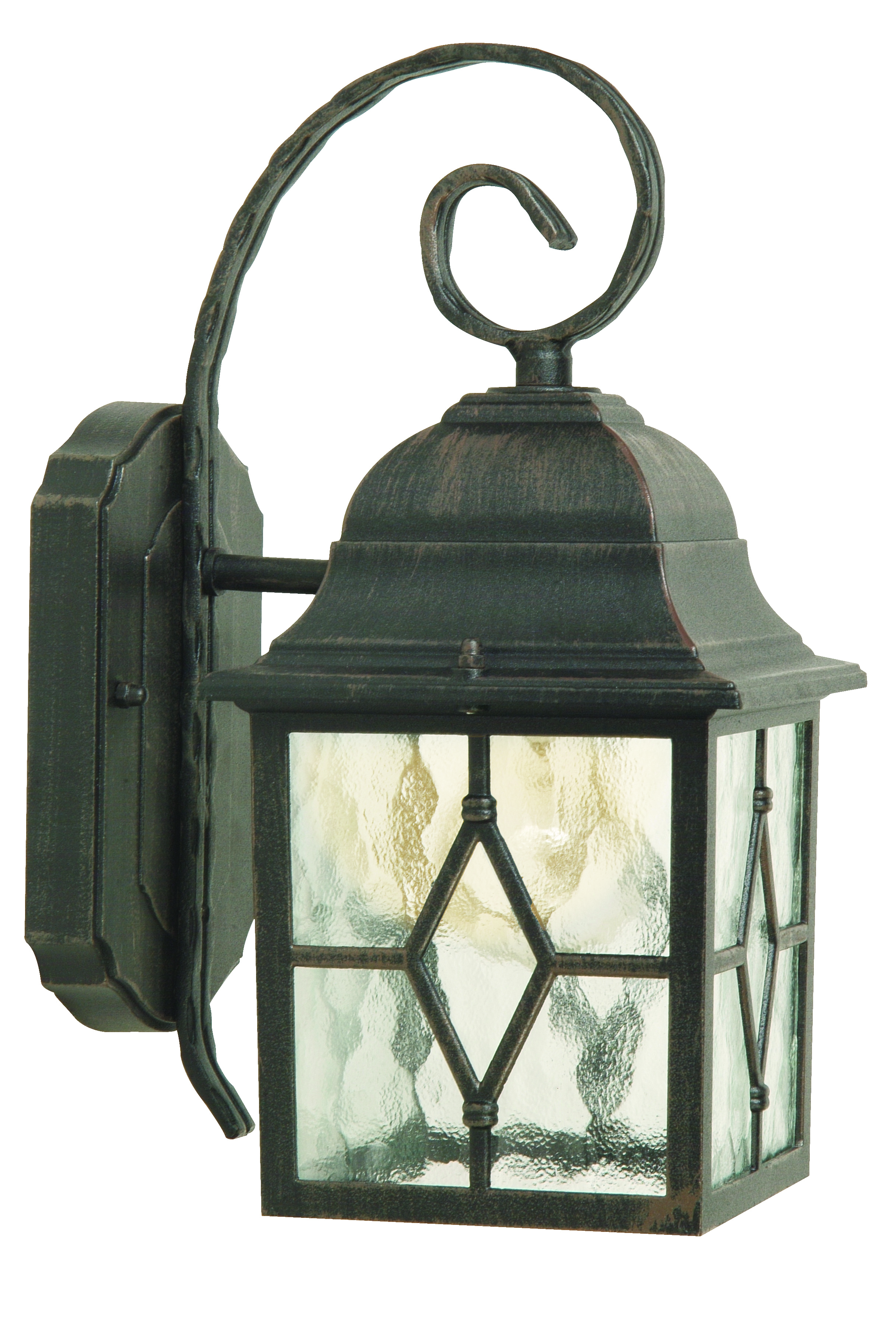 Applique rustico da esterno Torino marrone IP44 E27 INSPIRE - 2