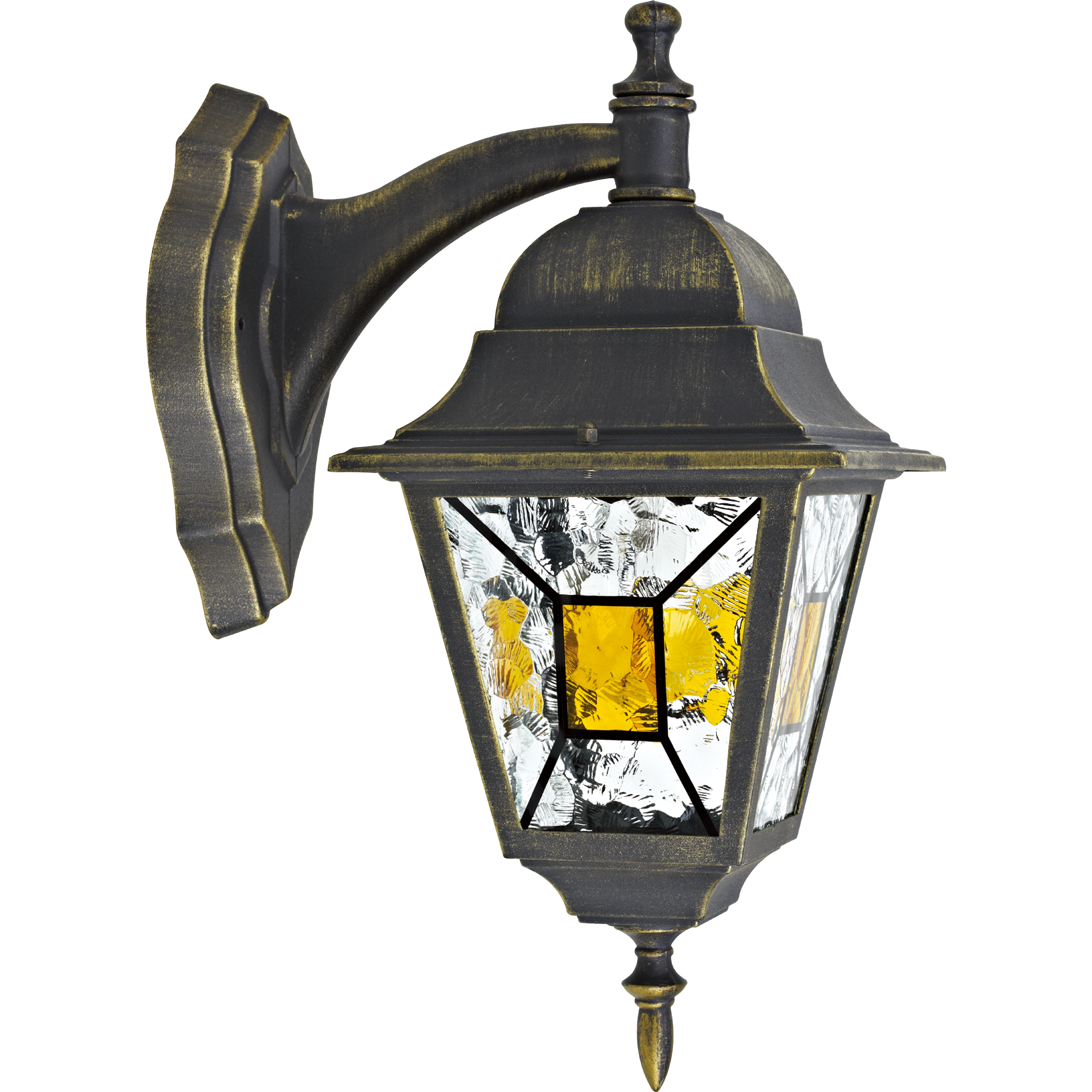 Applique rustico da esterno Chester nero IP44 E27 INSPIRE - 2