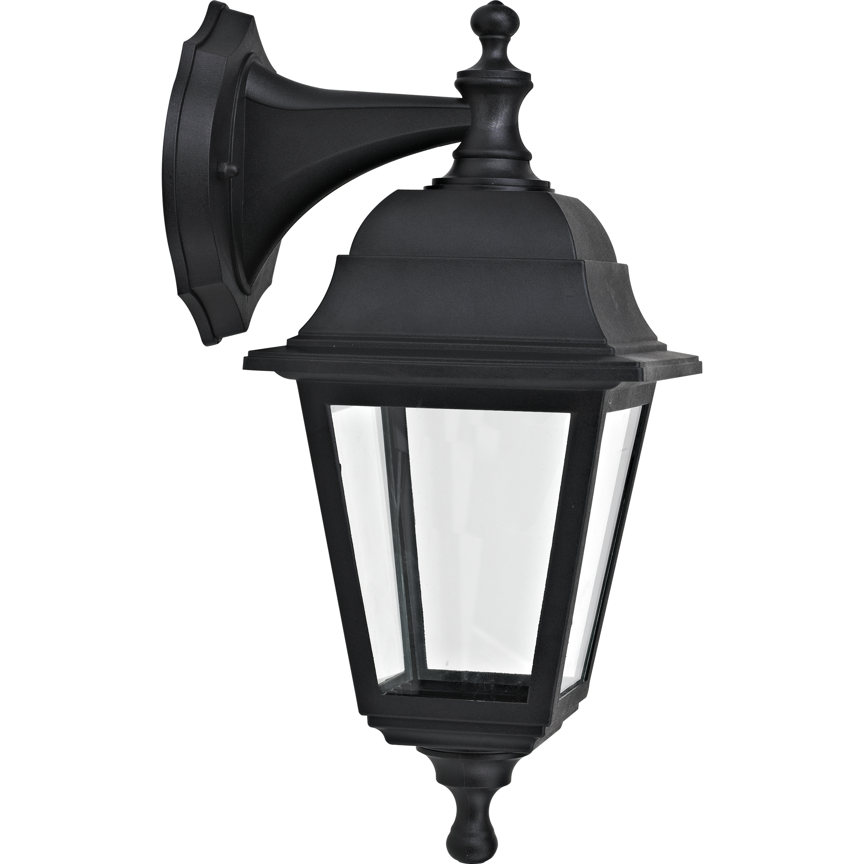 Applique classico da esterno Sima nero IP44 E27 - 2