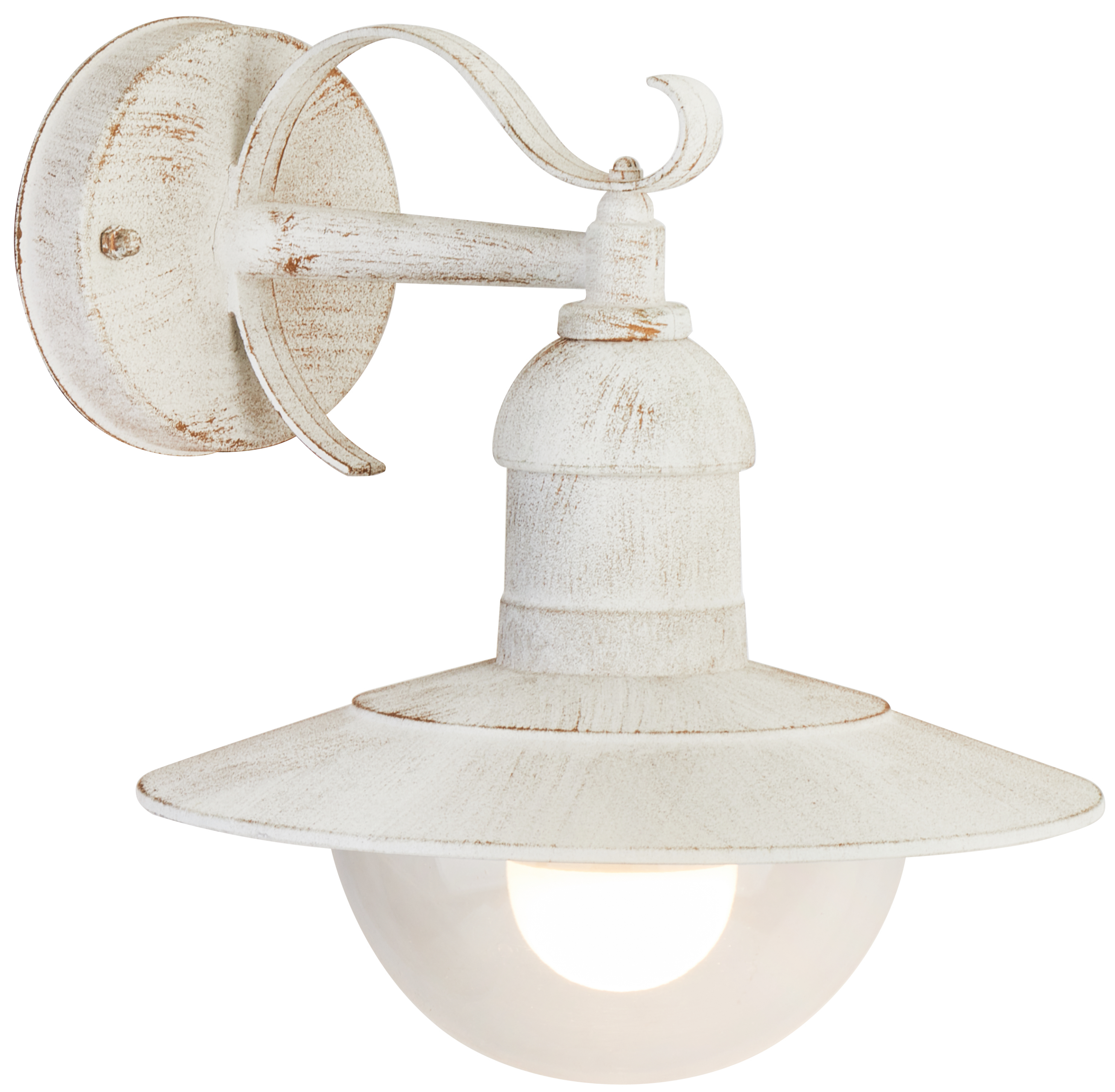 Applique classico da esterno bianco IP44 E27 INSPIRE - 2