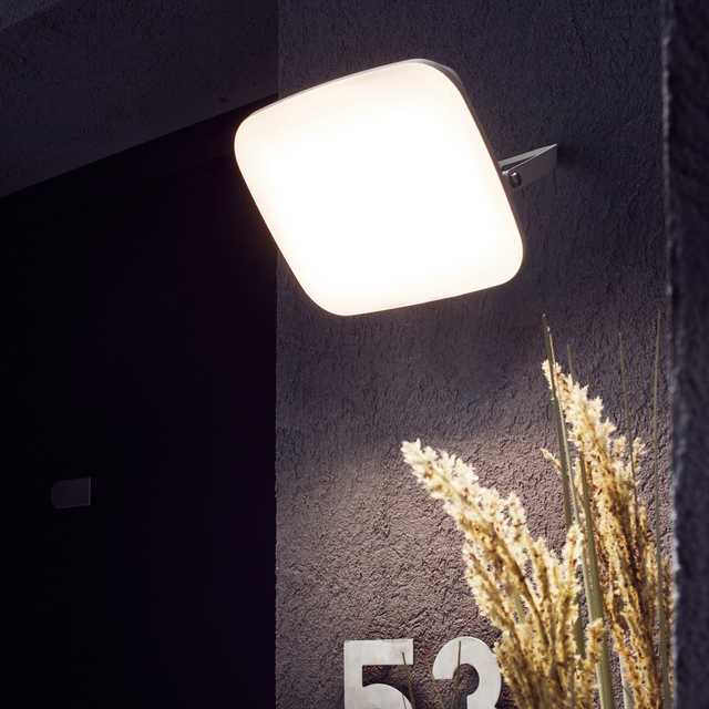 Proyector LED exterior INSPIRE Kanti rectangular luz neutra 4000K 50W 6750 lm IP65 resistente a la lluvia y al polvo