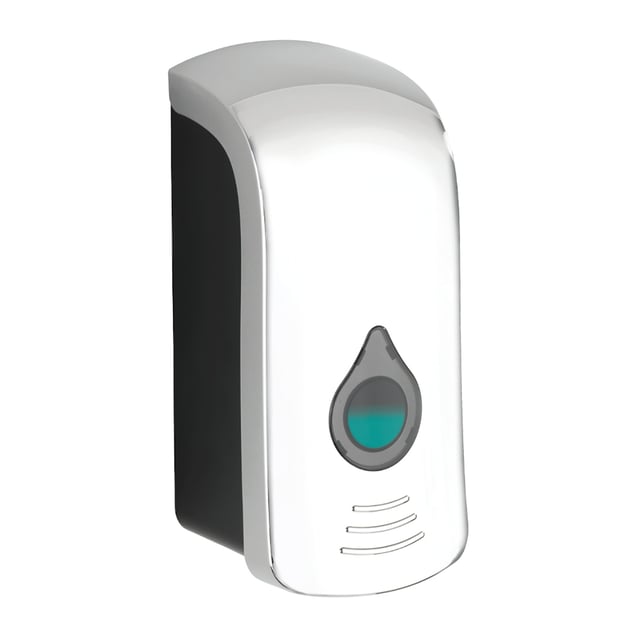 Dispenser sapone per bagno Ranera cromato in abs 0.74 l