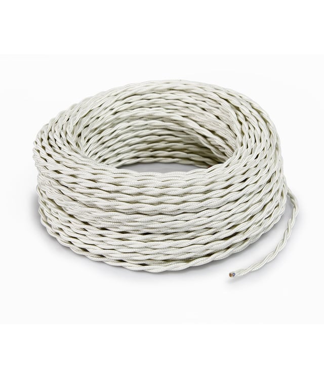 Cavo tessile 3 x 2.5 mm² L 10 m MERLOTTI beige matassa