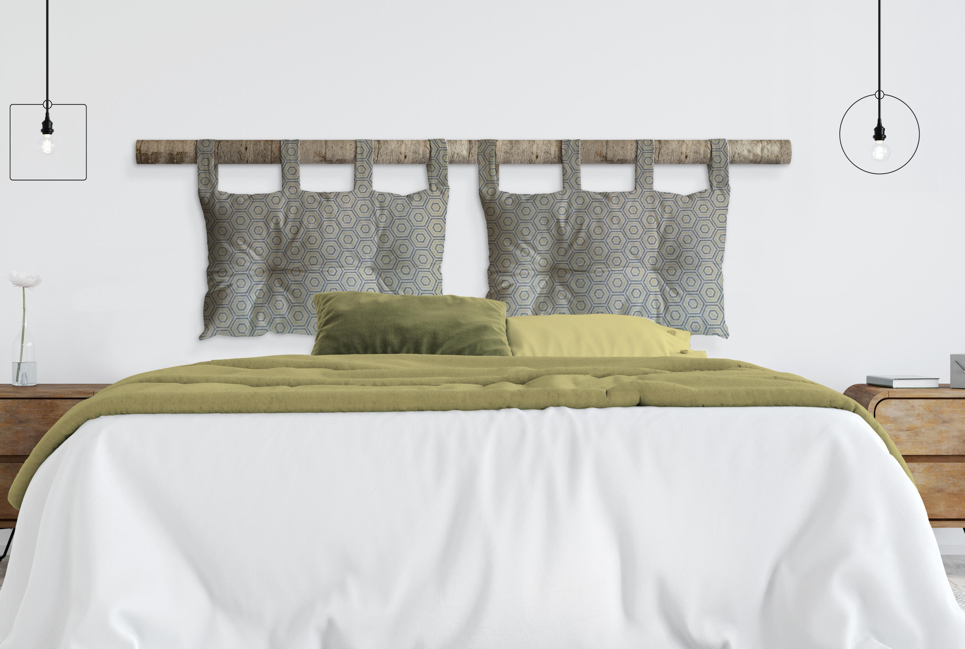 Cuscini Imbottiti Cuscino Spalliera Letto Testiera Letto