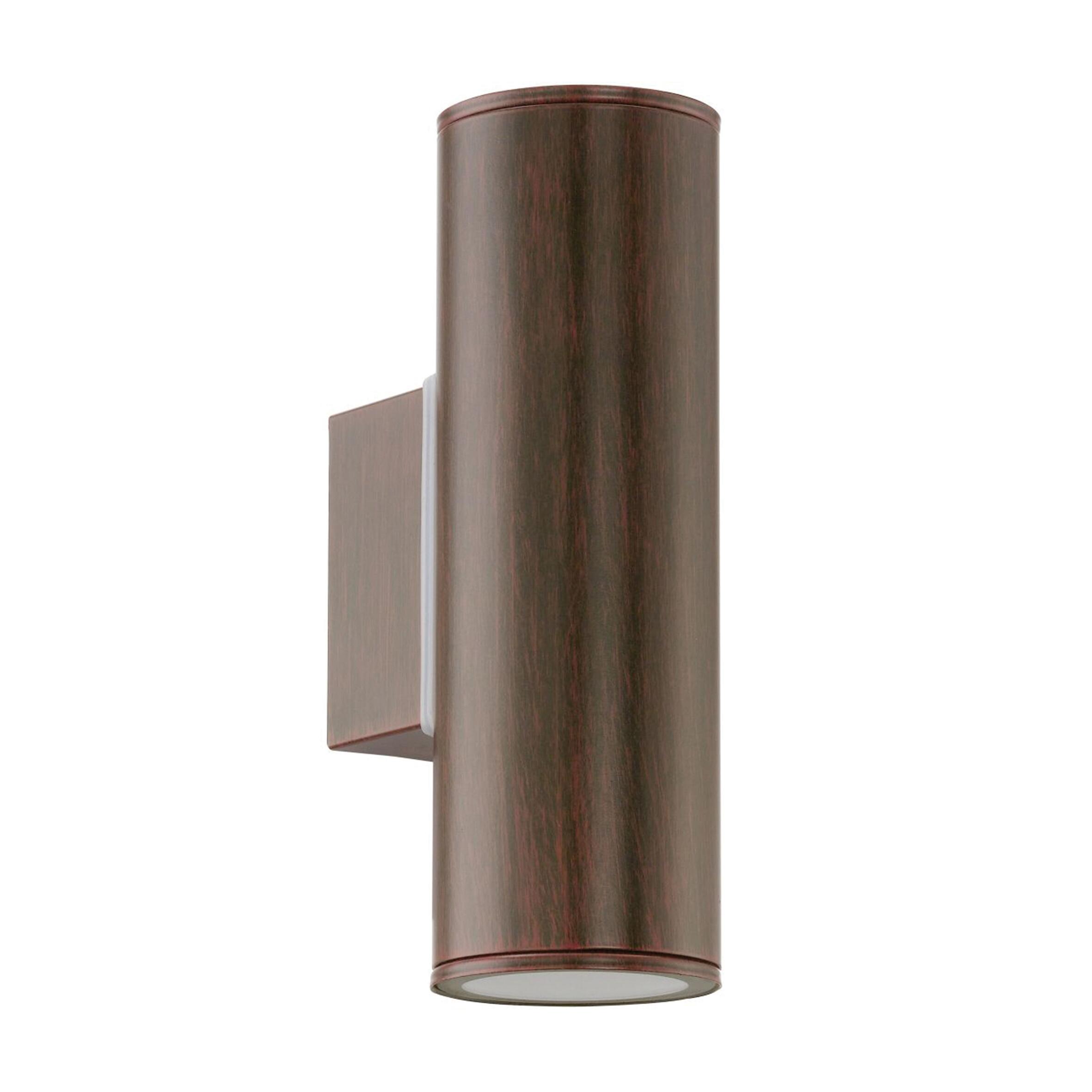 Applique LED rustico da esterno Riga doppia luce marrone IP44, luce bianco caldo 200 lumen, EGLO - 2