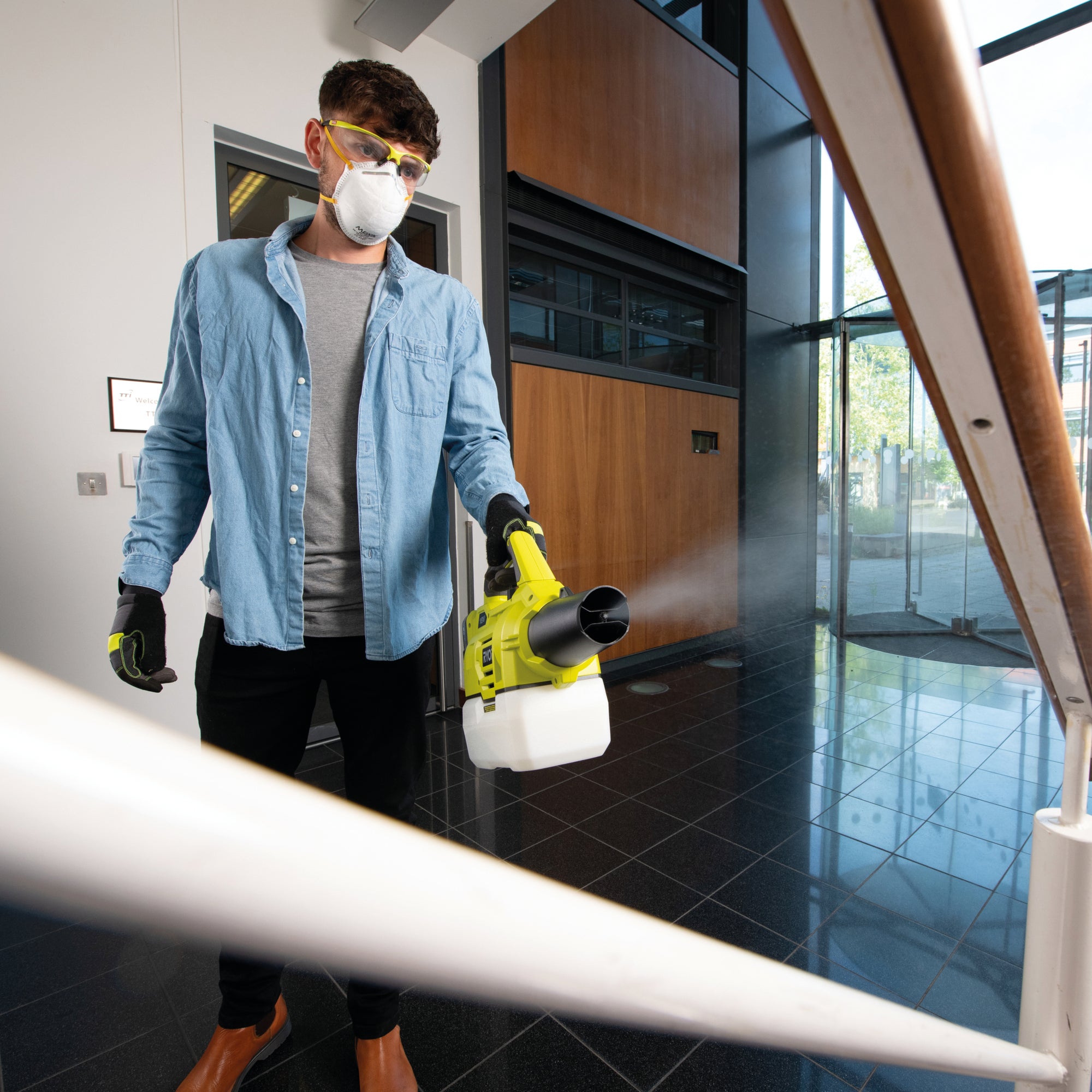 Atomizzatore a batteria RYOBI RY18FGA-0 2 L, batteria non inclusa - 11