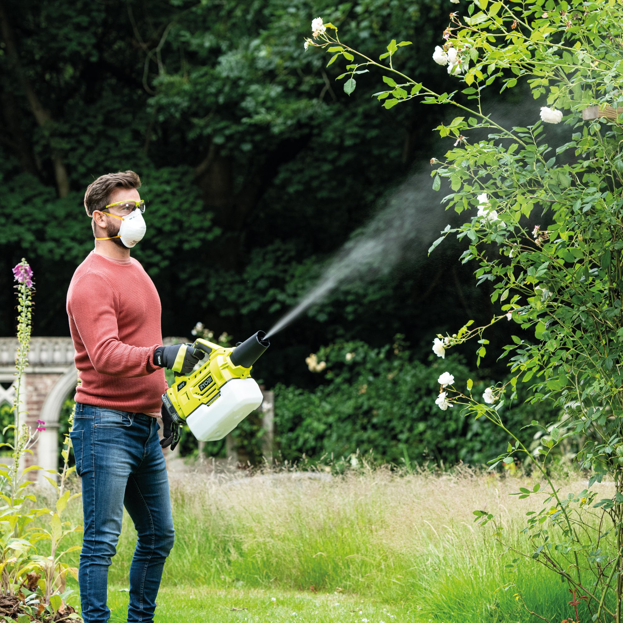 Atomizzatore a batteria RYOBI RY18FGA-0 2 L, batteria non inclusa - 10