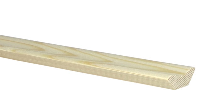 Angolare 20 pezzi in legno colore abete chiaro 36x300mm x L 2.4 m