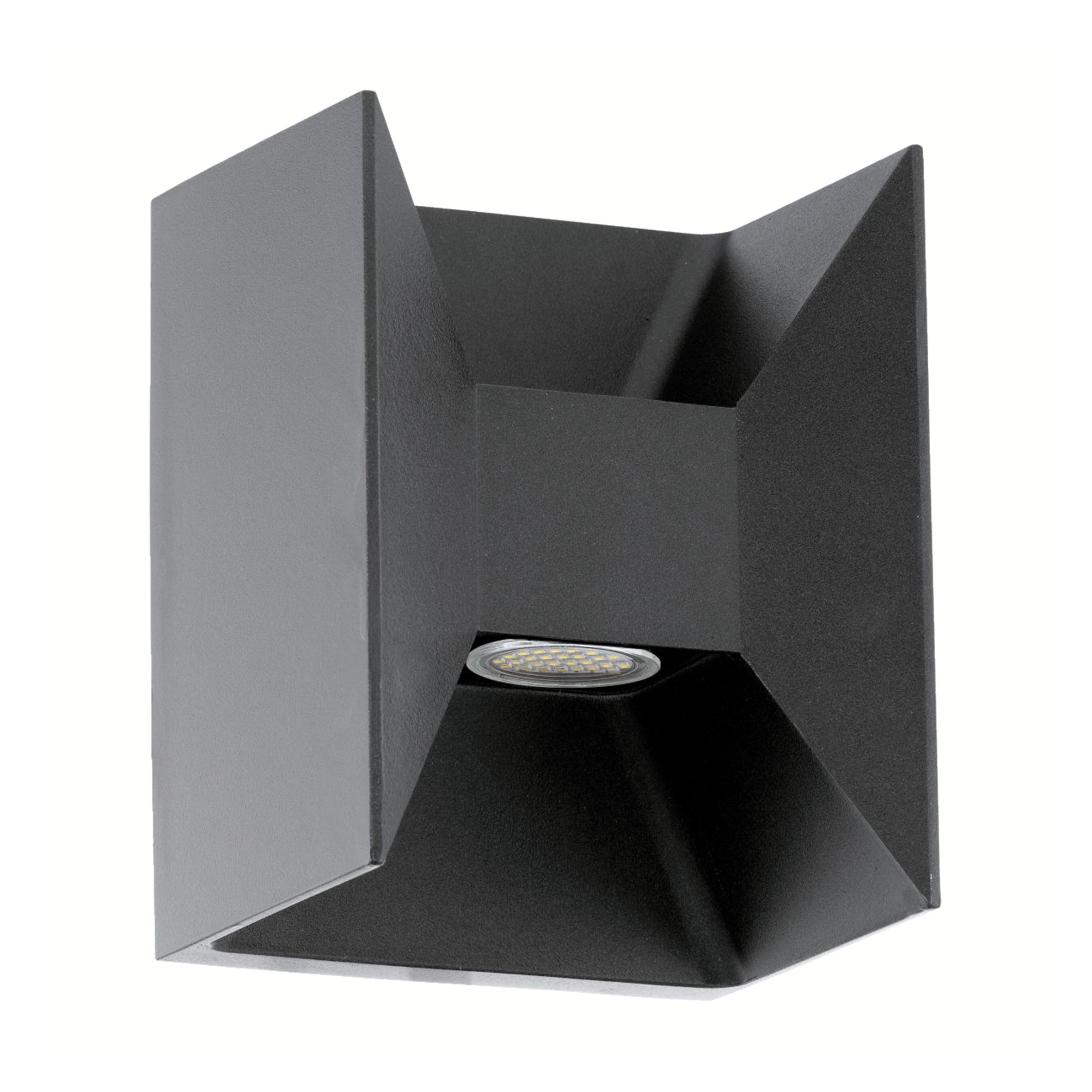 Applique LED da esterno Morino doppia luce grigio IP44, luce bianco caldo 460 lumen, EGLO - 7