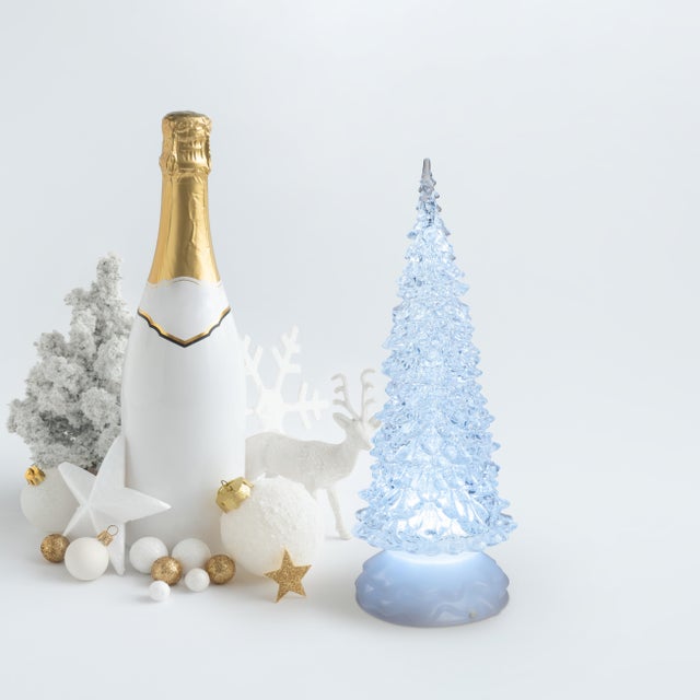 Albero luminoso ghiaccio led multicolore L 0.3 m x H 27 cm