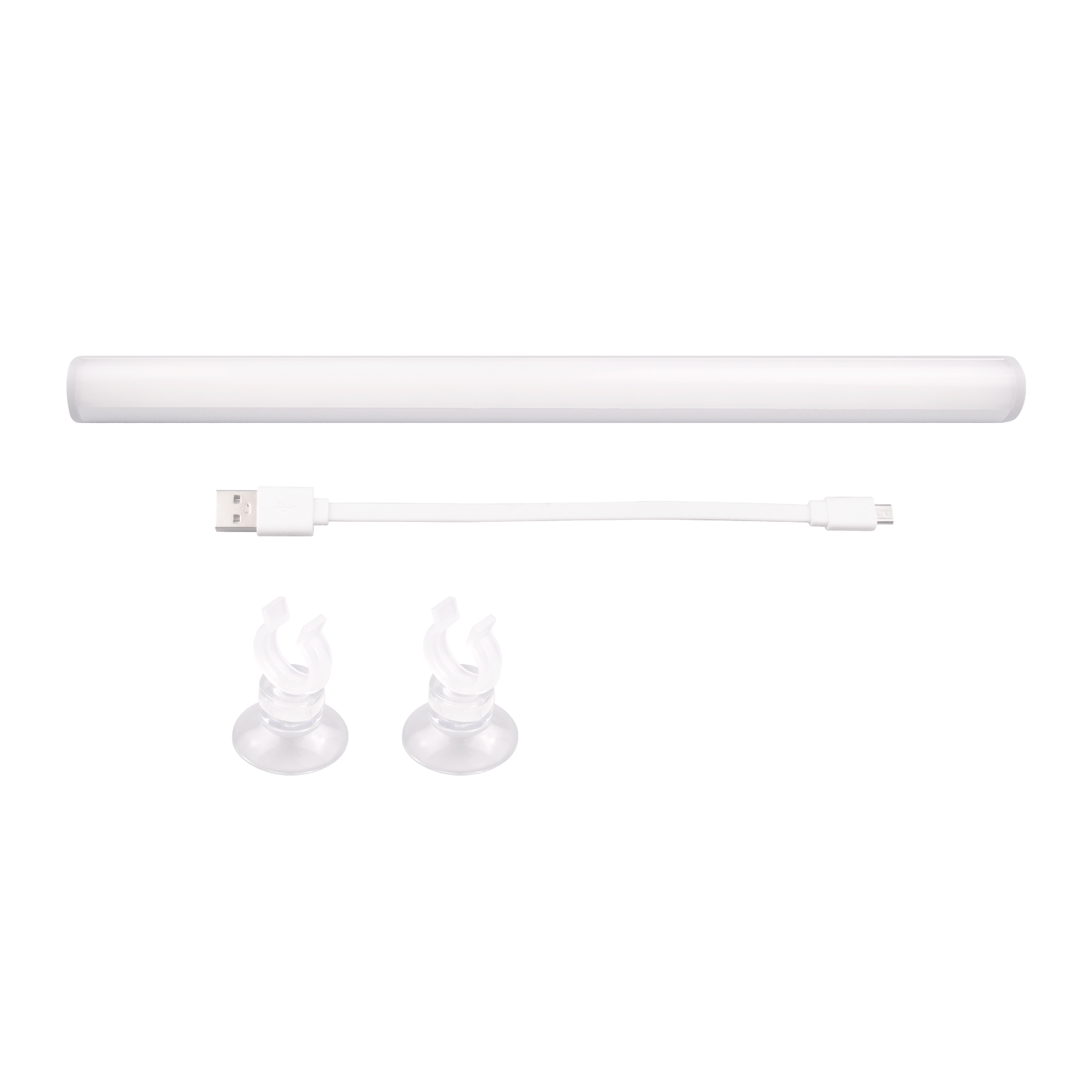 Aplique LED INSPIRE gris USB Ø25 250lm 4000K IP44 - 2