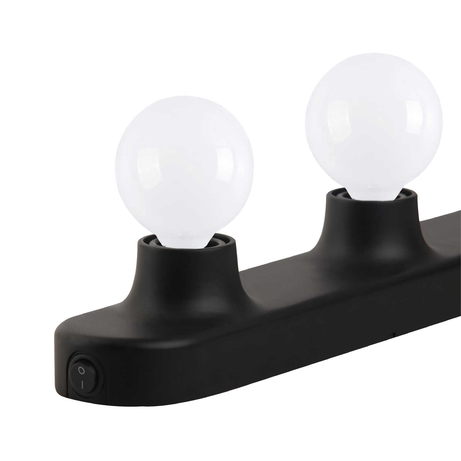 Candeeiro de parede 5x14 8 w 60.5 cm IP21 preto Inspire Lizz - 5