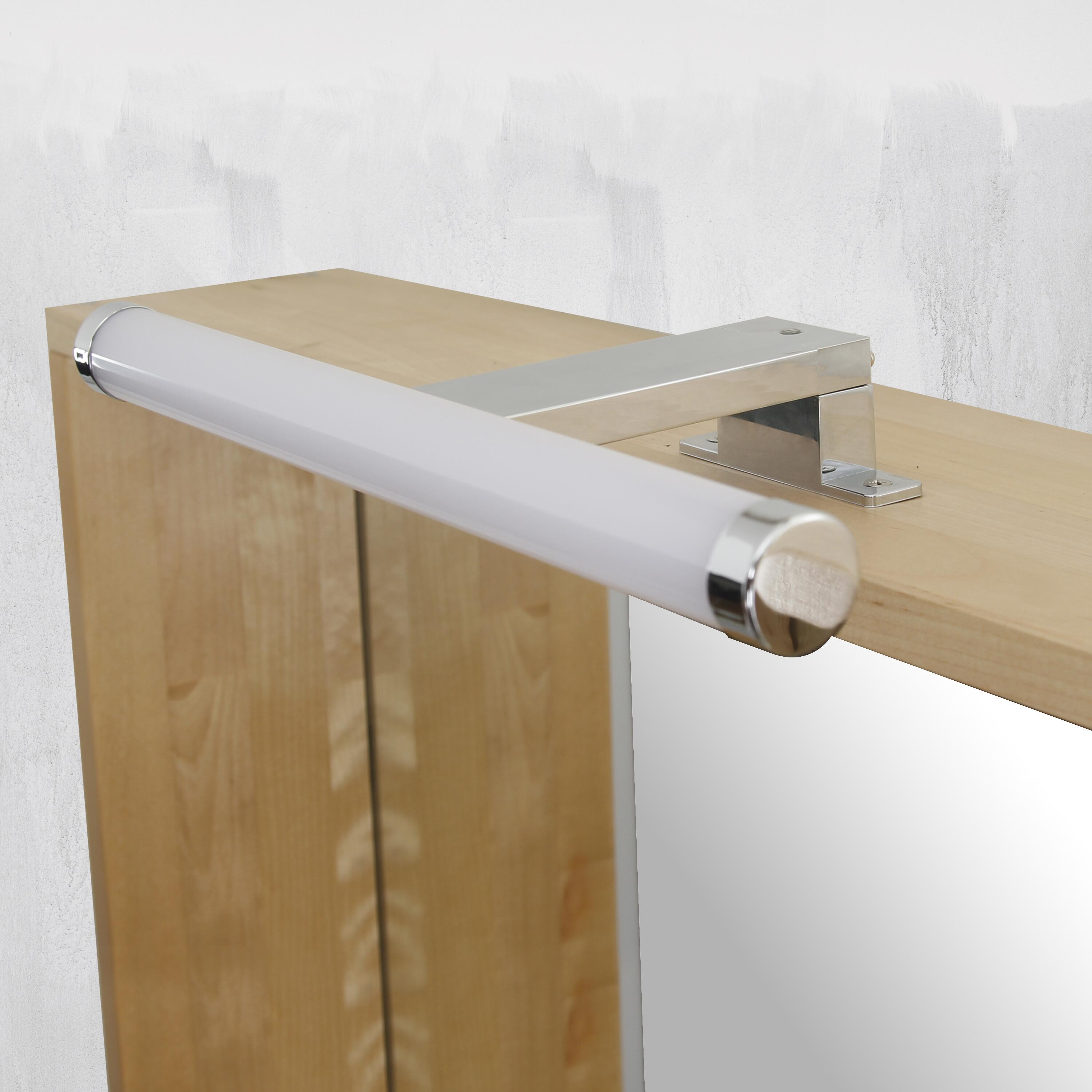 Kinkiet łazienkowy Solar chrom 30 cm IP44 LED Inspire - 8