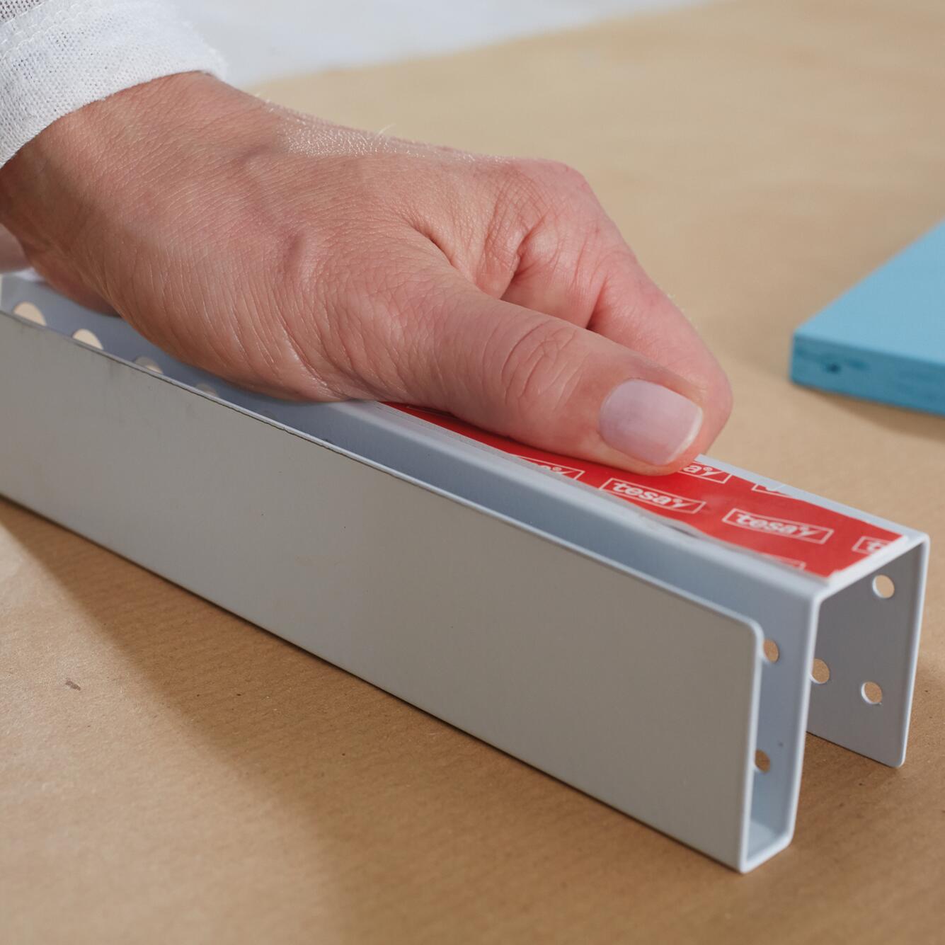 Nastro adesivo, TESA Powerbond® ultra forte, biadesivo per fissaggio bianco H 19 mm x L 1.5 mt - 7