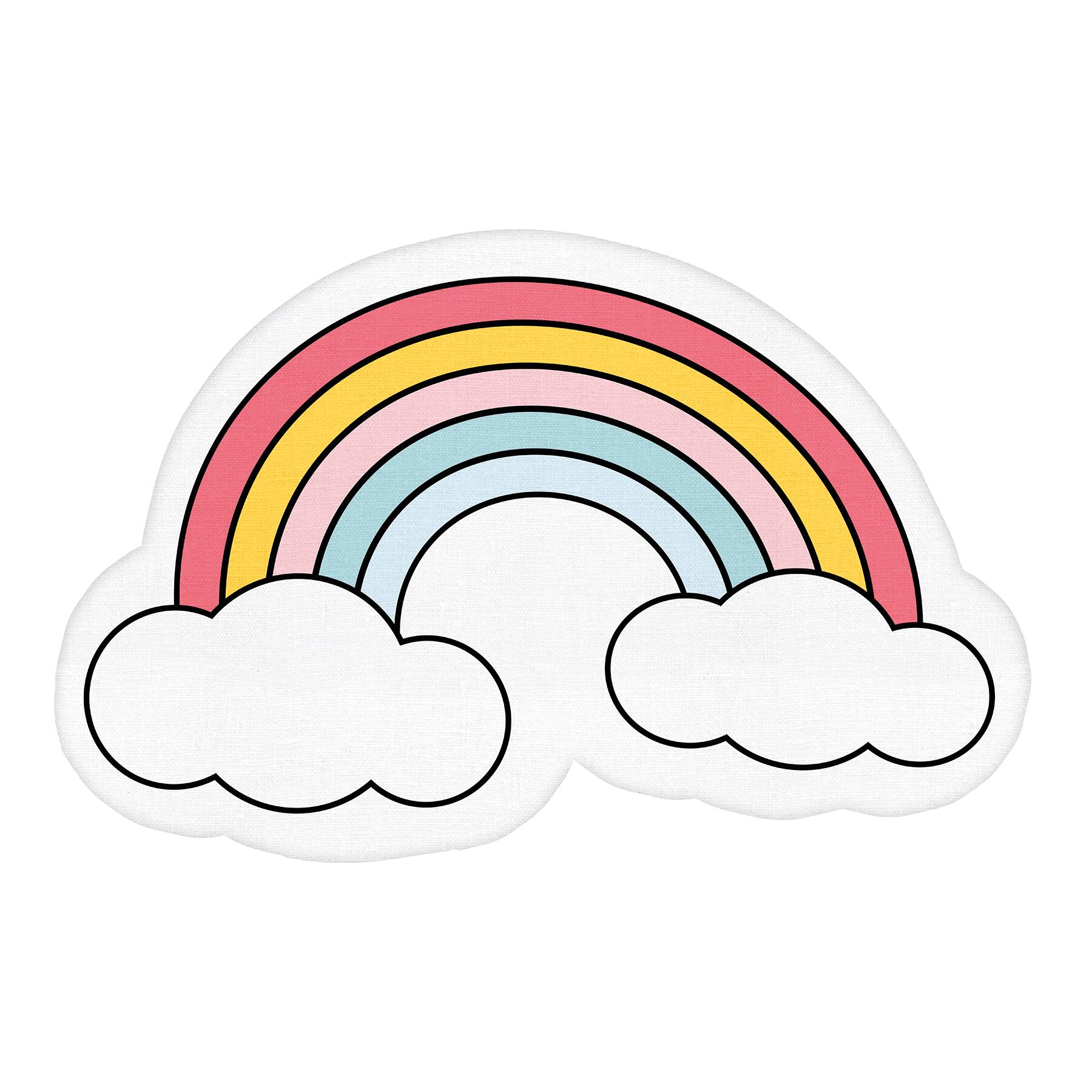 Cuscino Unicorno multicolore 40 x 40 cm | Leroy Merlin